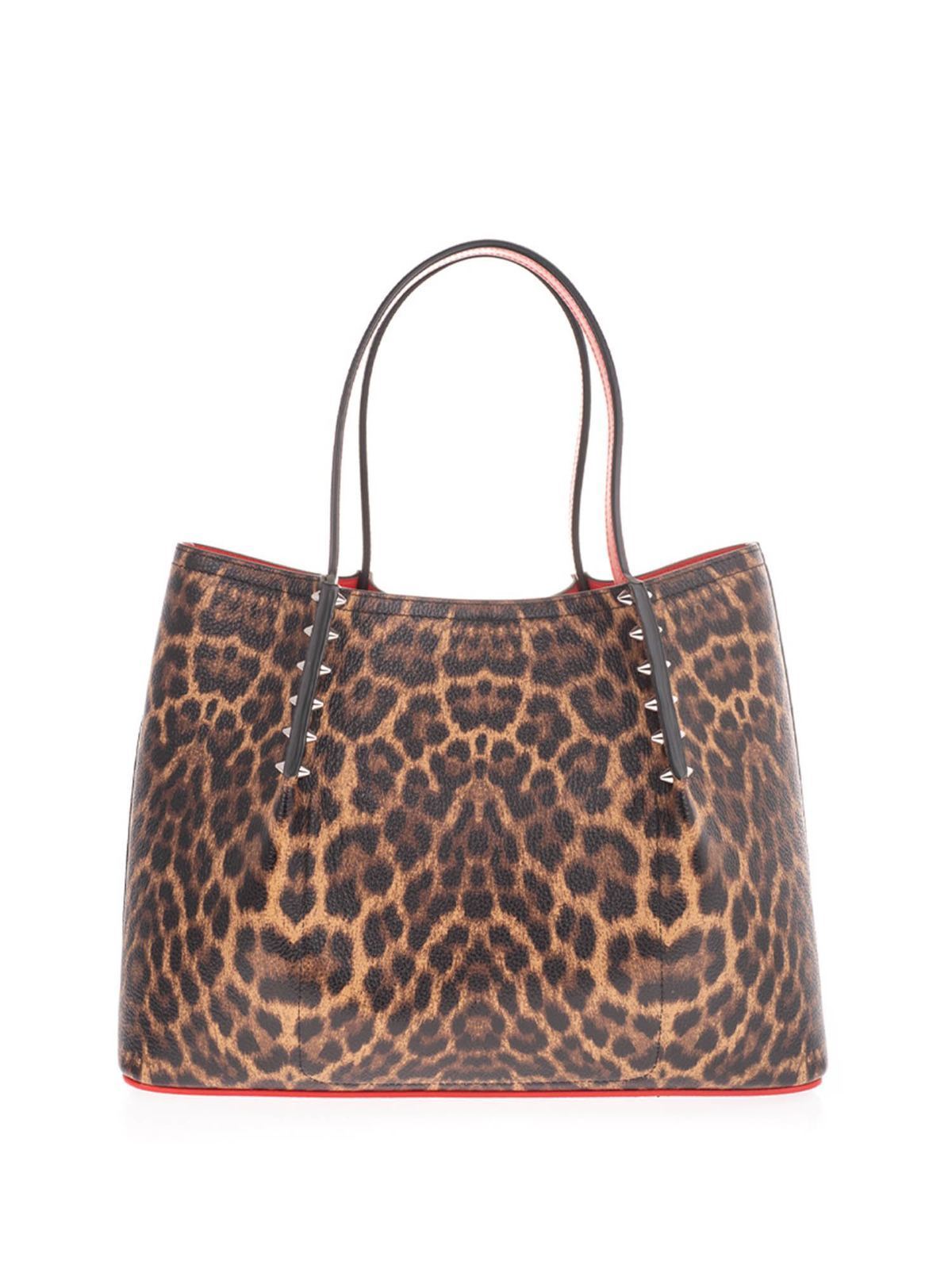 Totes bags Christian Louboutin - Cabarock Small bag in animalier -  3205059BW1F