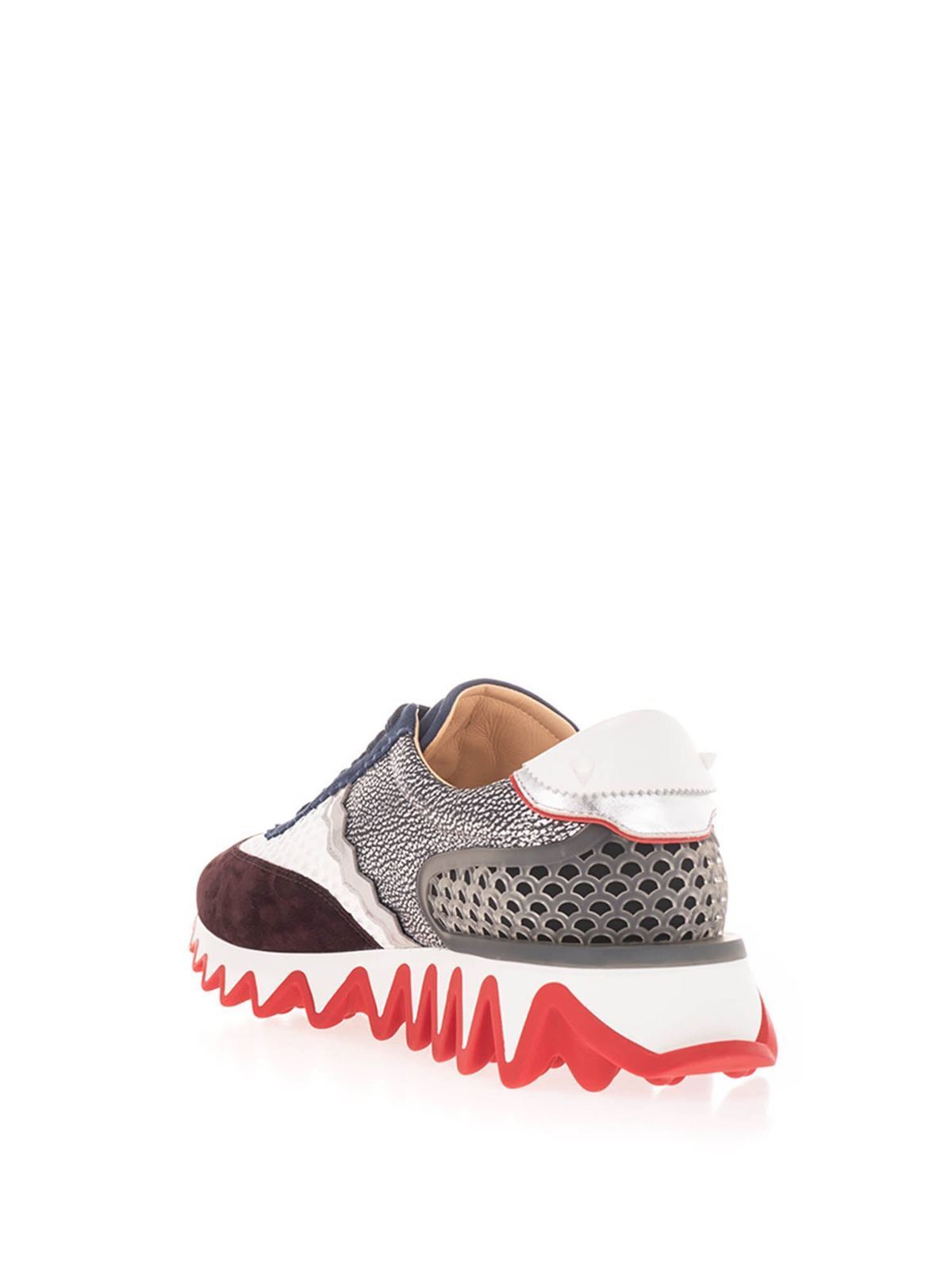 Christian Louboutin Multicolor Loubishark Flat Version Shoes – AUMI 4