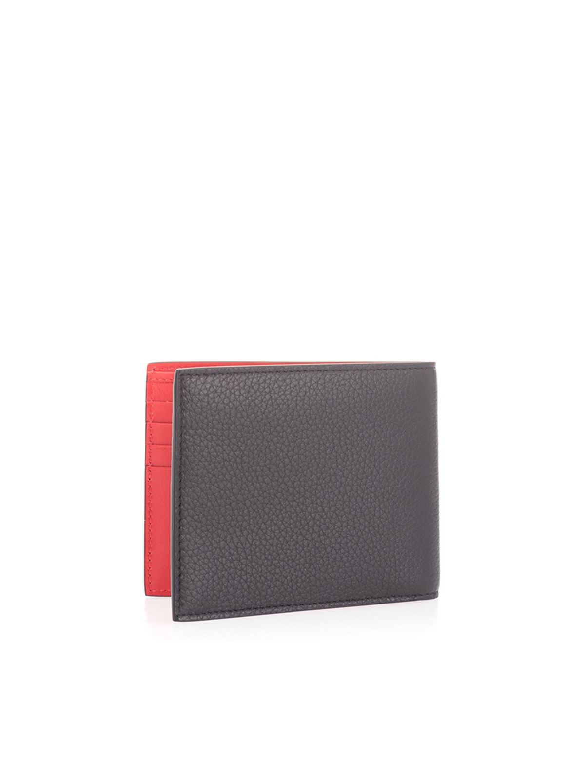 Coolcard - Wallet - Embossed calf leather - Black - Christian