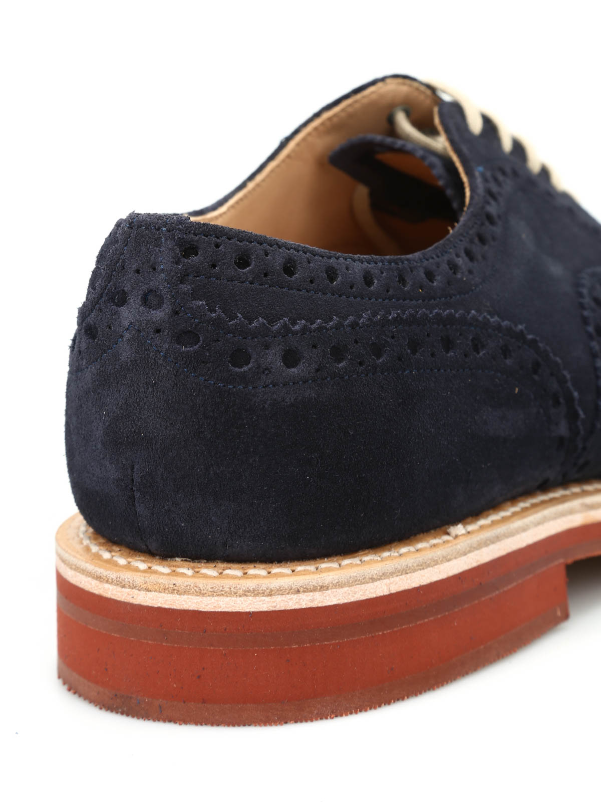 Church\'s Eu 46.5 UK 12.5 US 13.5  Lace Up DOWNTON 2 Blue White NWT Church main image 3