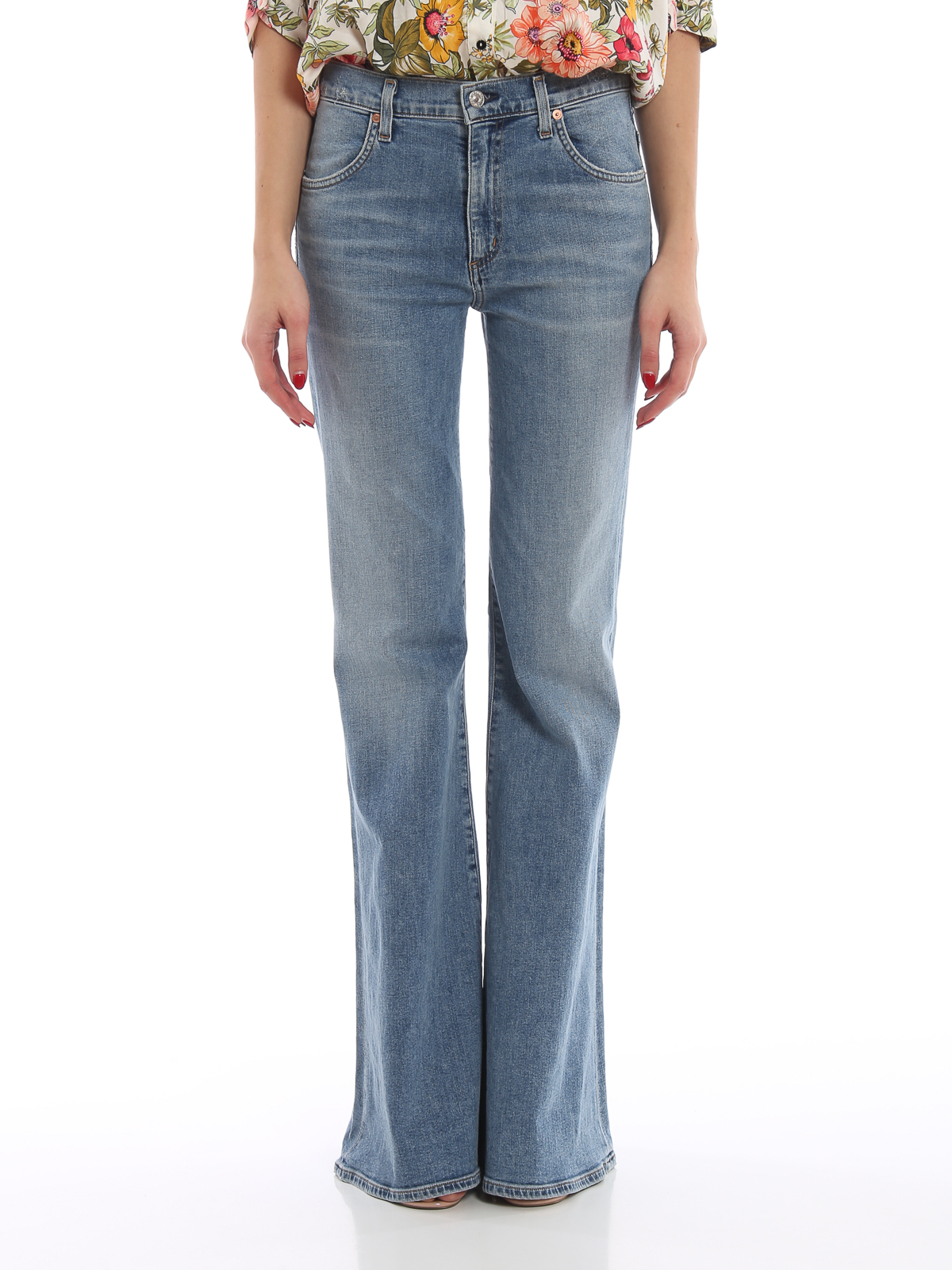 Flared jeans Citizens Of Humanity - Chloe mid rise super flare ...