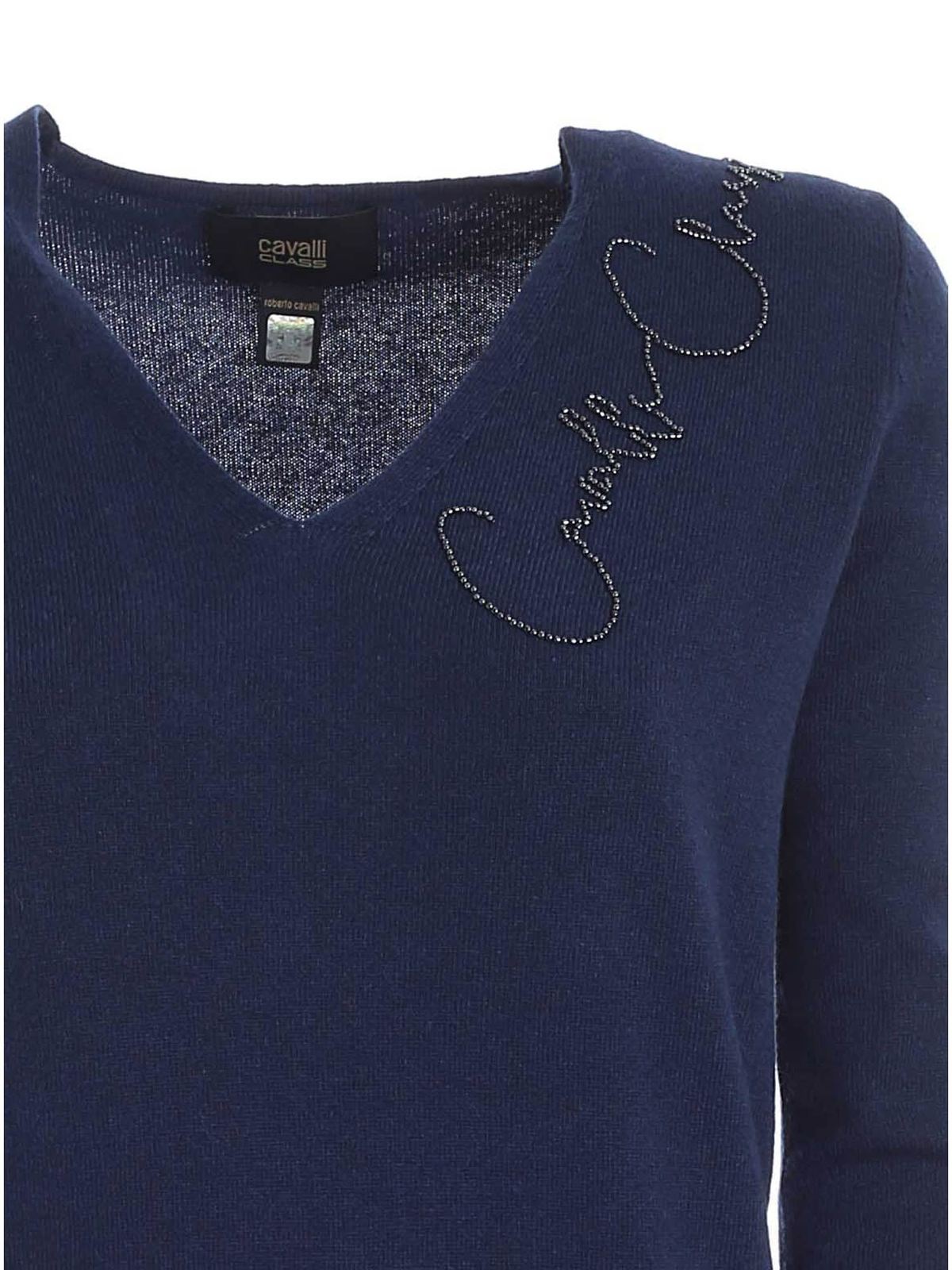 Class Roberto Cavalli Wool cashmere blend jumper|B4IZB82250497249
