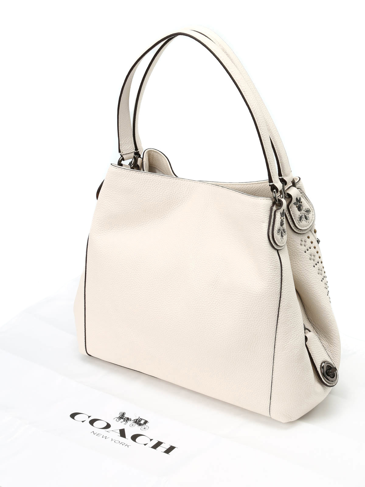 COACH Bandana Rivet Eddy Studs White COACH Bandana Rivet Eddy