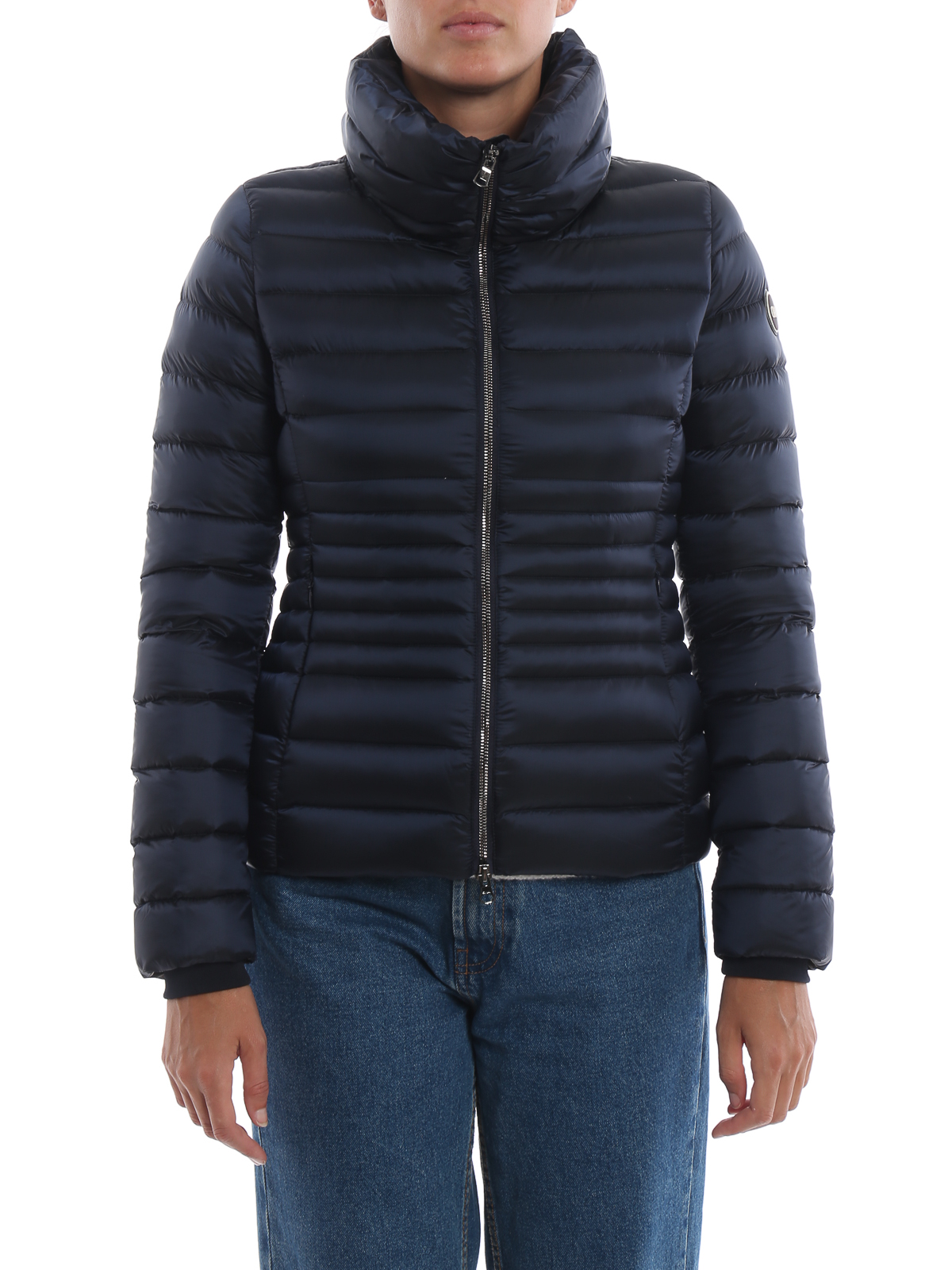 Colmar Originals Navy Place nylon funnel neck puffer jacket