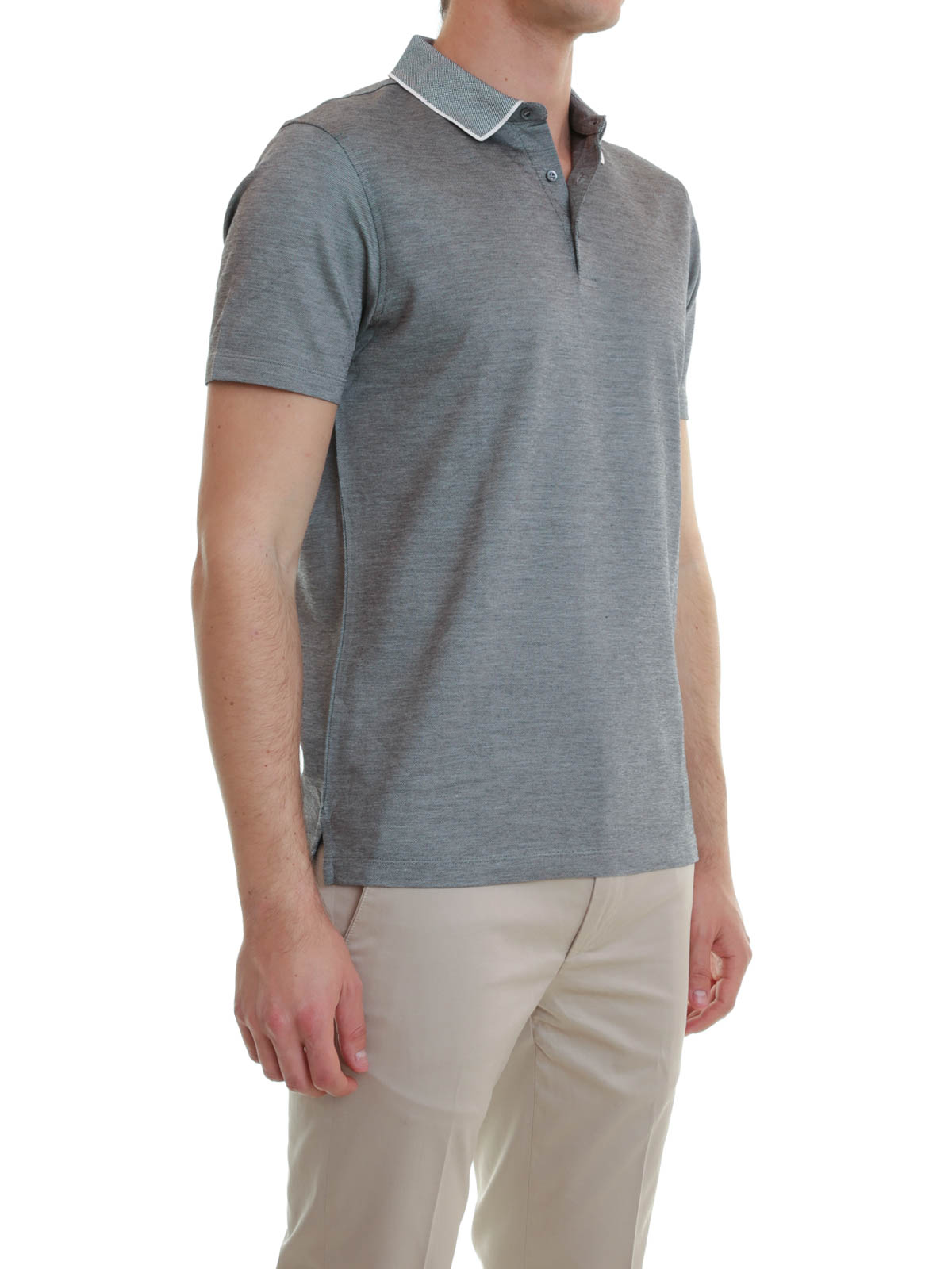 Corneliani Cotton Polo Shirt