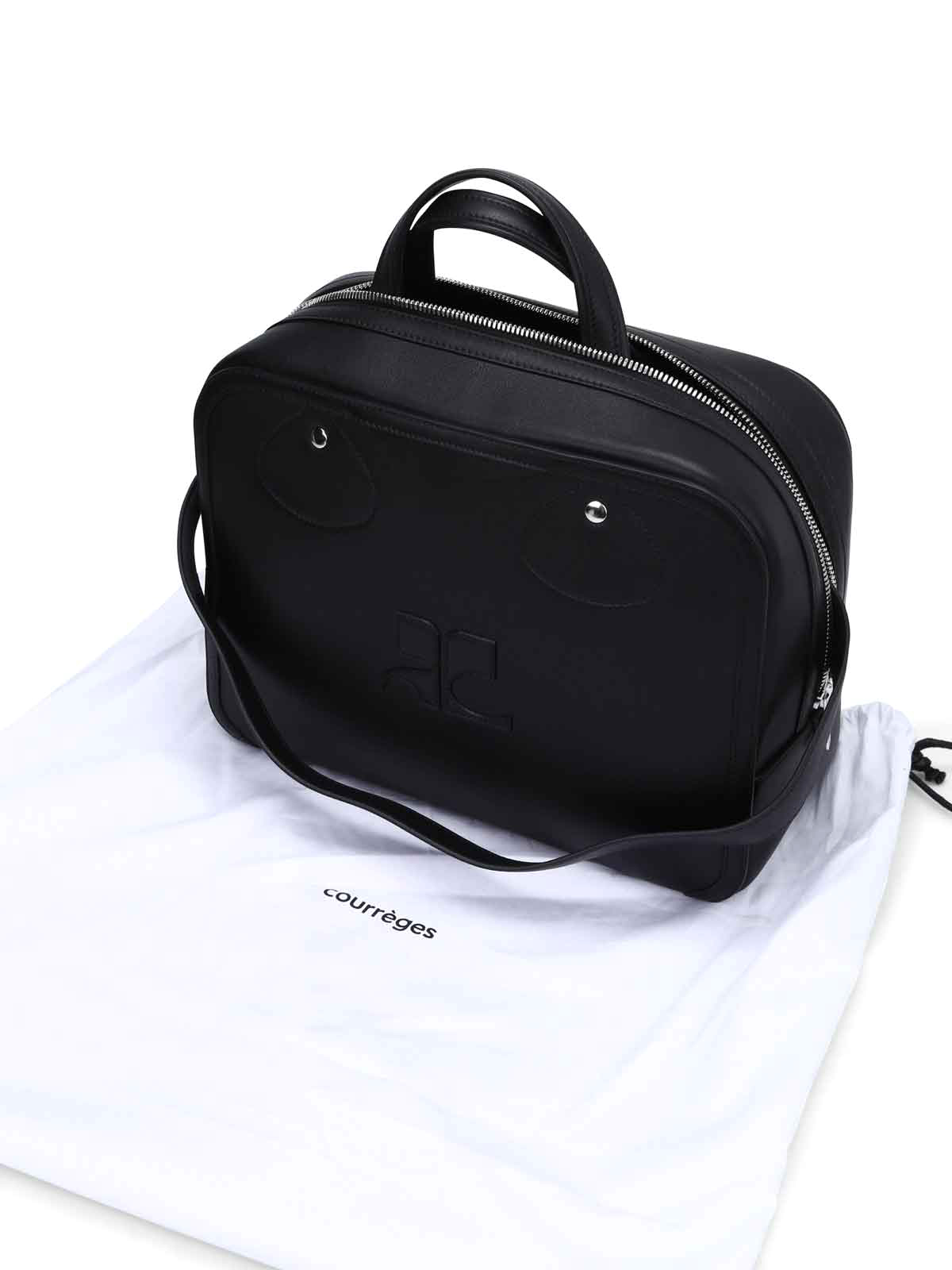 Courreges ボーリングバッグ - 黒|BAG021516999 | THEBS