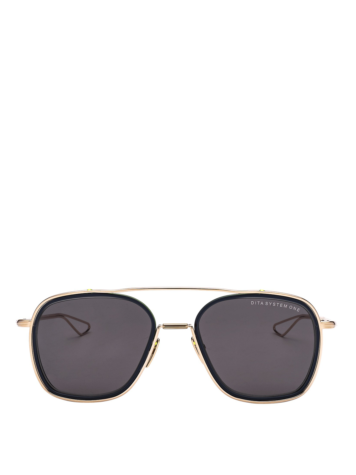 System One gold-tone sunglasses