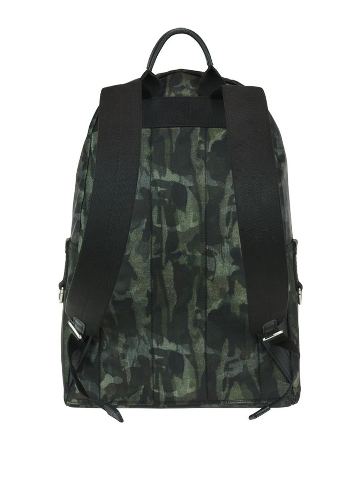 kreativ kor billetpris Backpacks Dolce & Gabbana - Green camouflage nylon Vulcano backpack -  BM1419AV689HH046