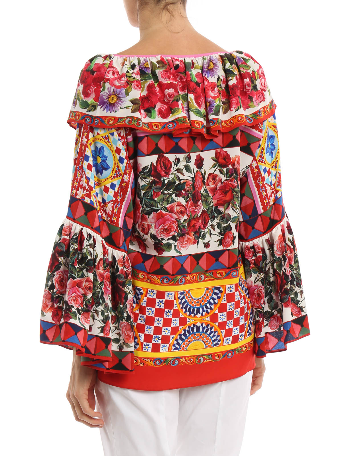 Dolce & Gabbana ブラウス - マルチカラー|F7Z71TGDD00HW680