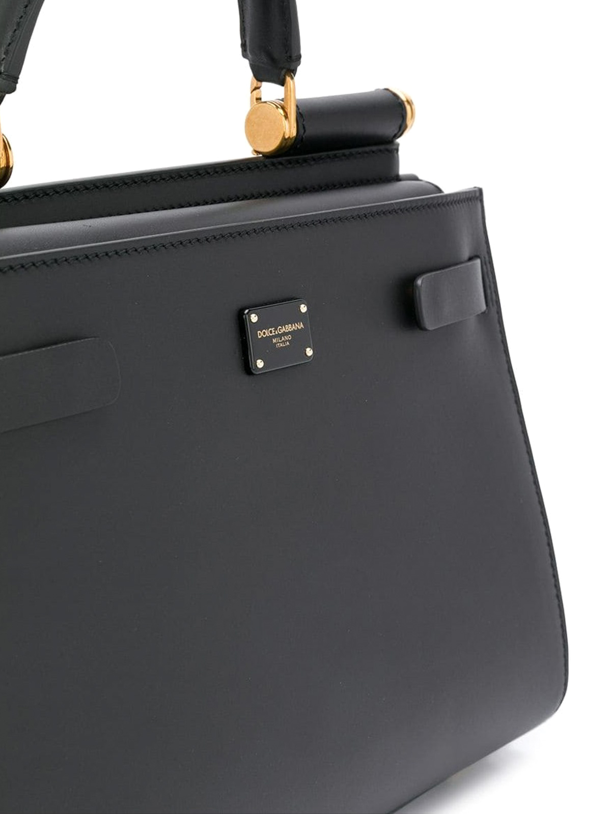 Dolce & Gabbana Sicily 62 Large Tote Bag in Black