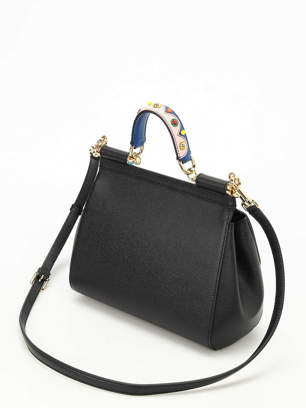Bowling bags Dolce & Gabbana - Sicily medium leather bag - BB6002AI35280648