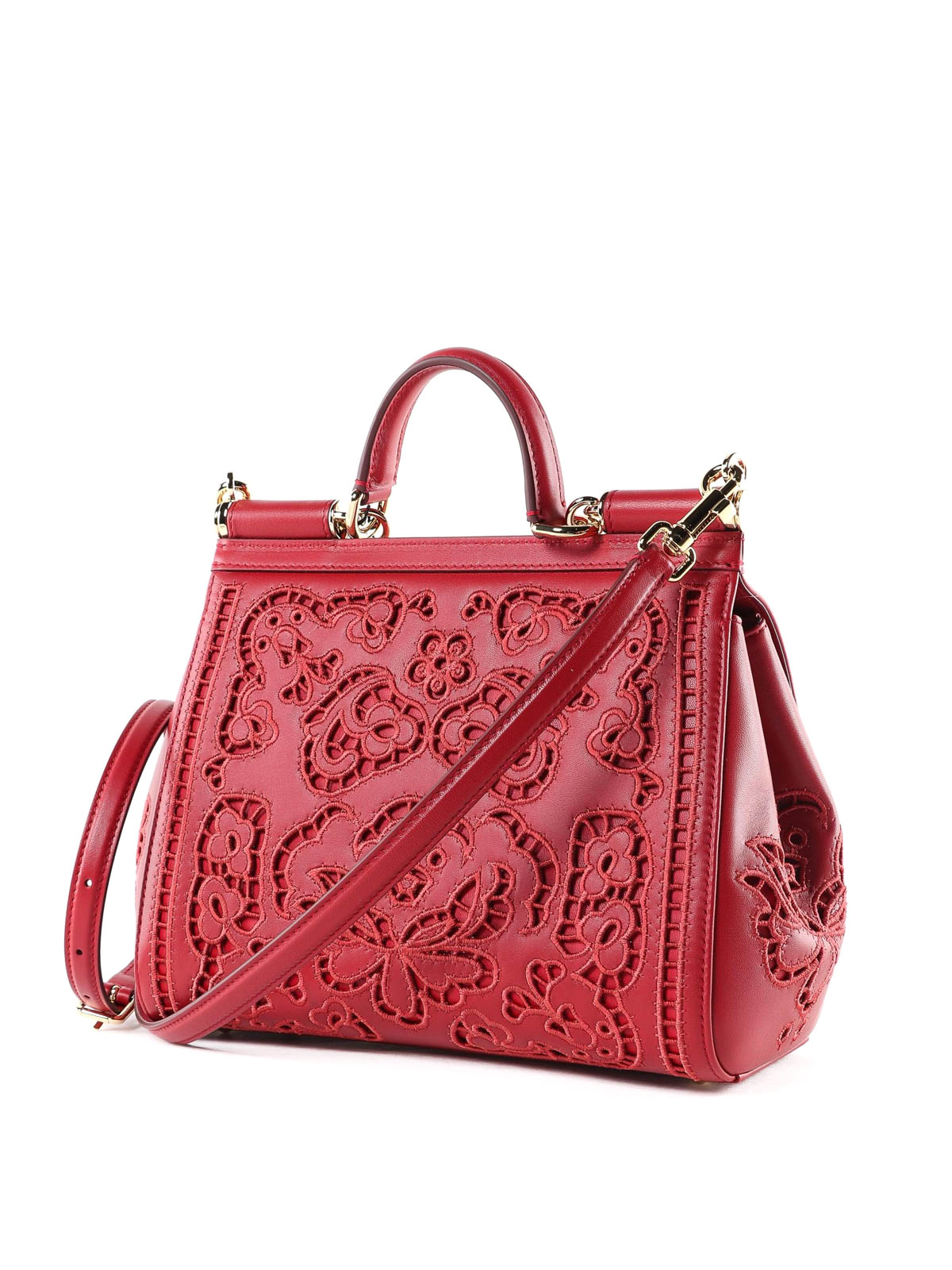 Dolce & Gabbana Medium D&g Sicily Bag in Red
