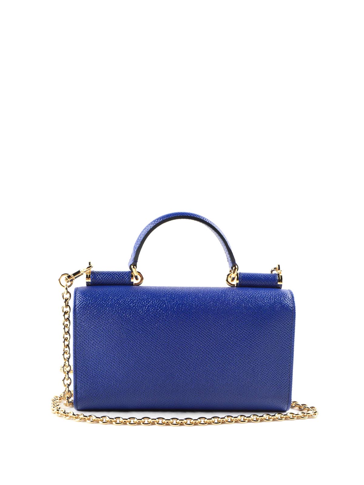 Dolce & Gabbana Dauphine Mini Von Bag Blue
