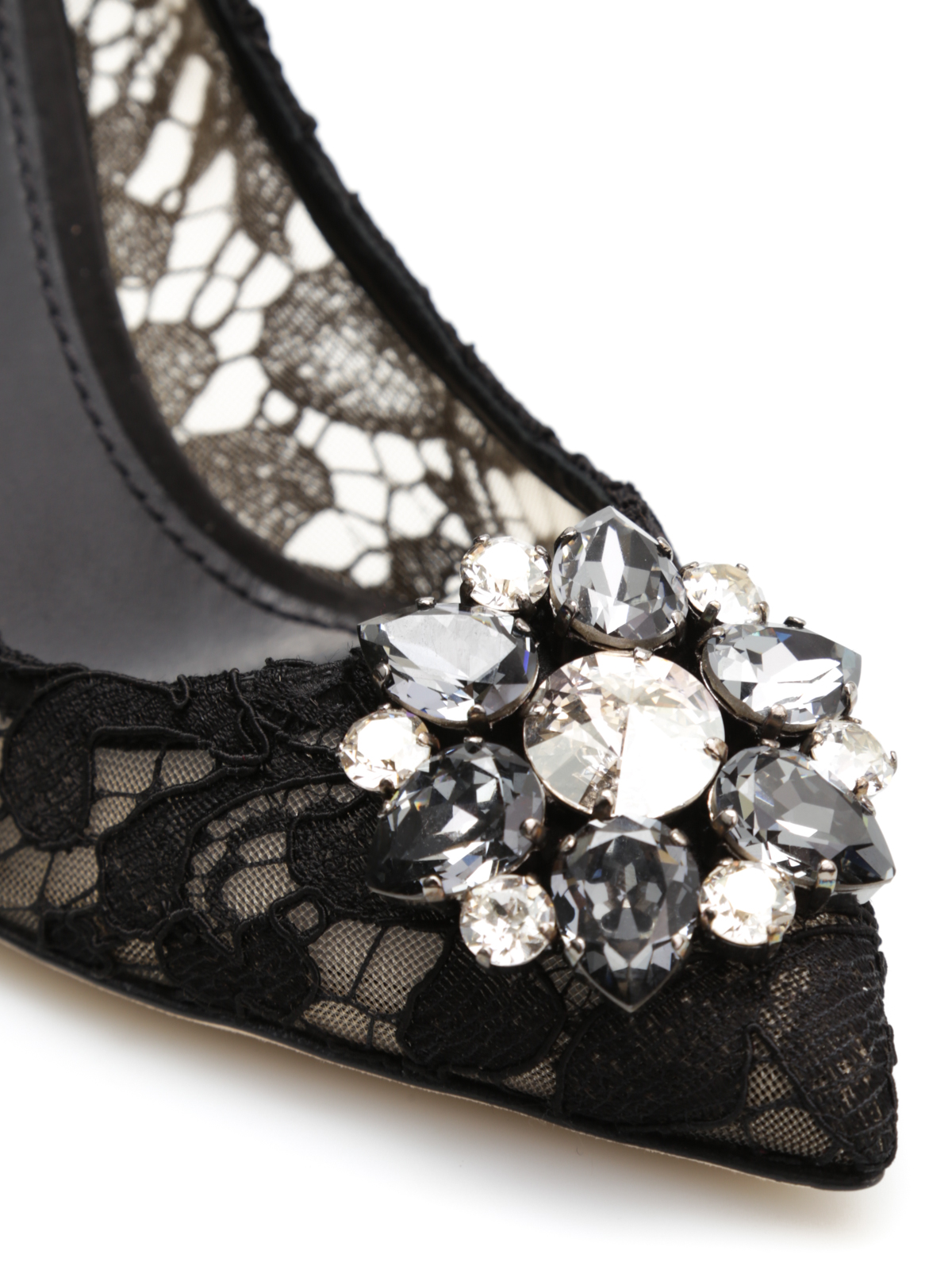 Shop Dolce & Gabbana Bellucci Court Shoes In Black