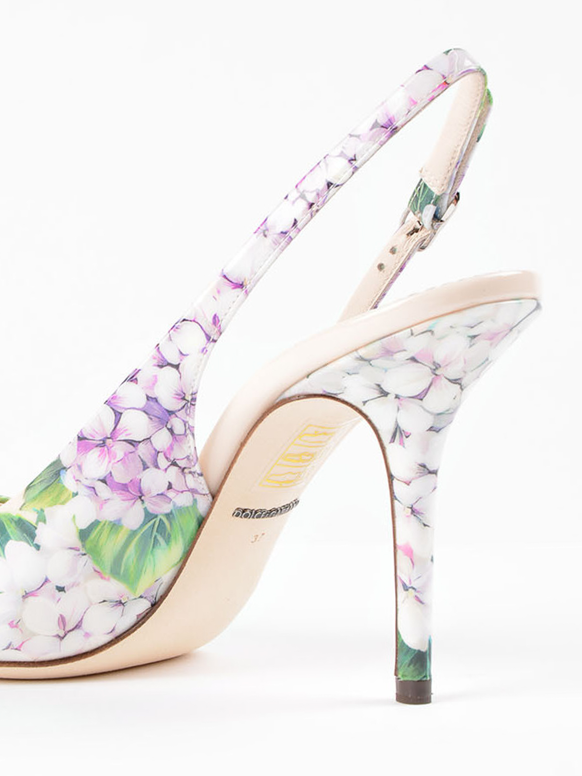Court shoes Dolce  Gabbana  Bellucci hydrangea patent pumps   CG0181AM004HAC61