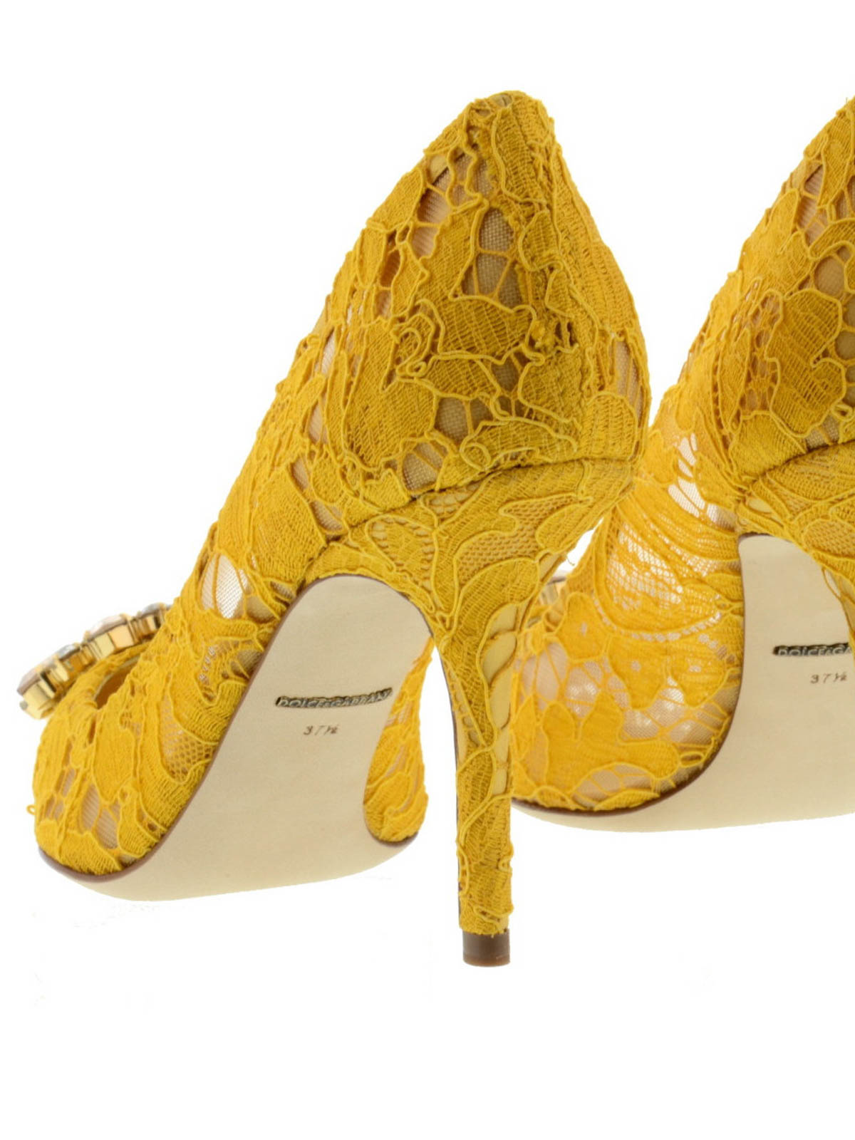 Shop Dolce & Gabbana Zapato De Salón Amarillo