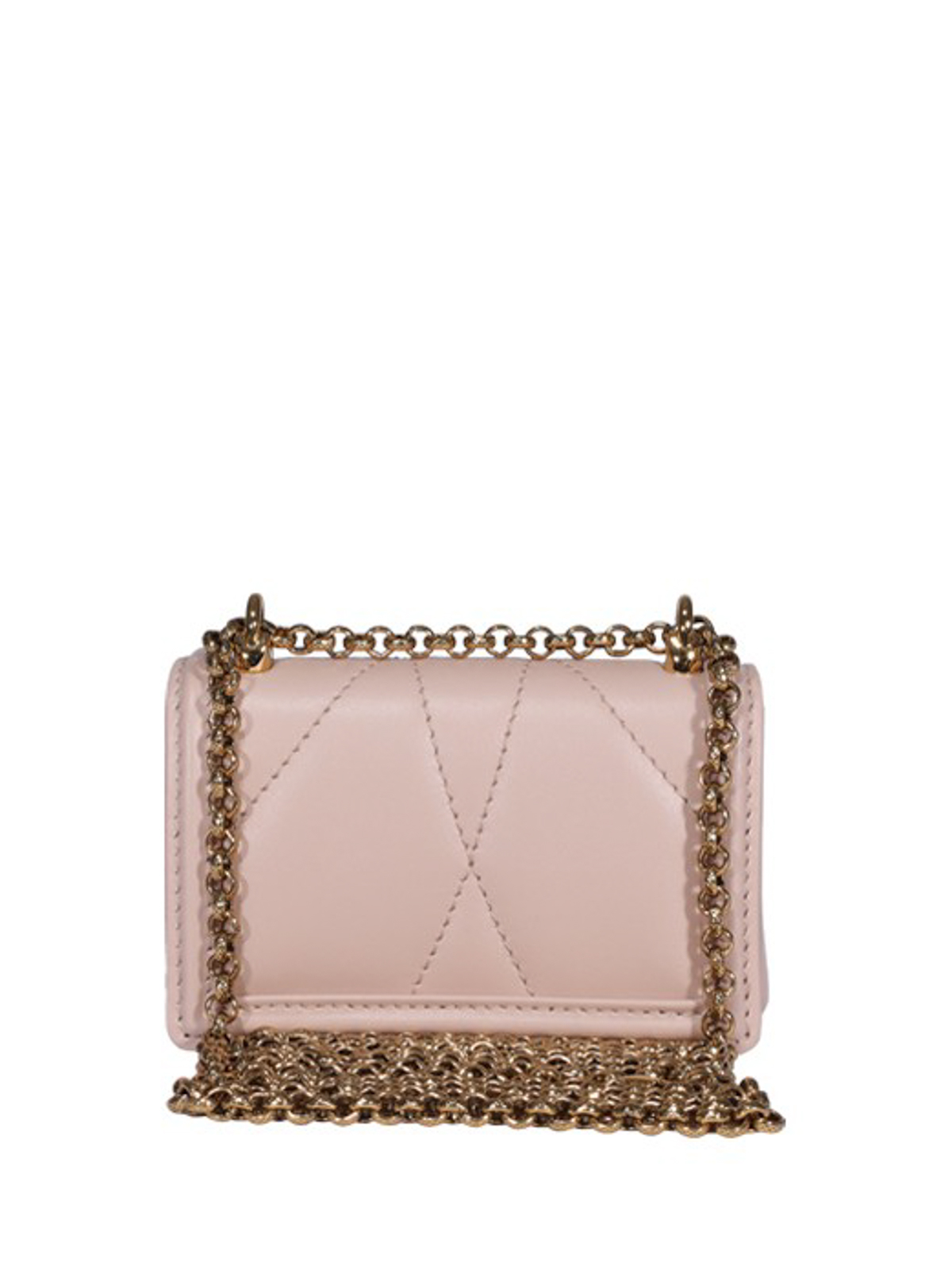 Devotion Micro Bag In Quilted Nappa Leather by Dolce & Gabbana at