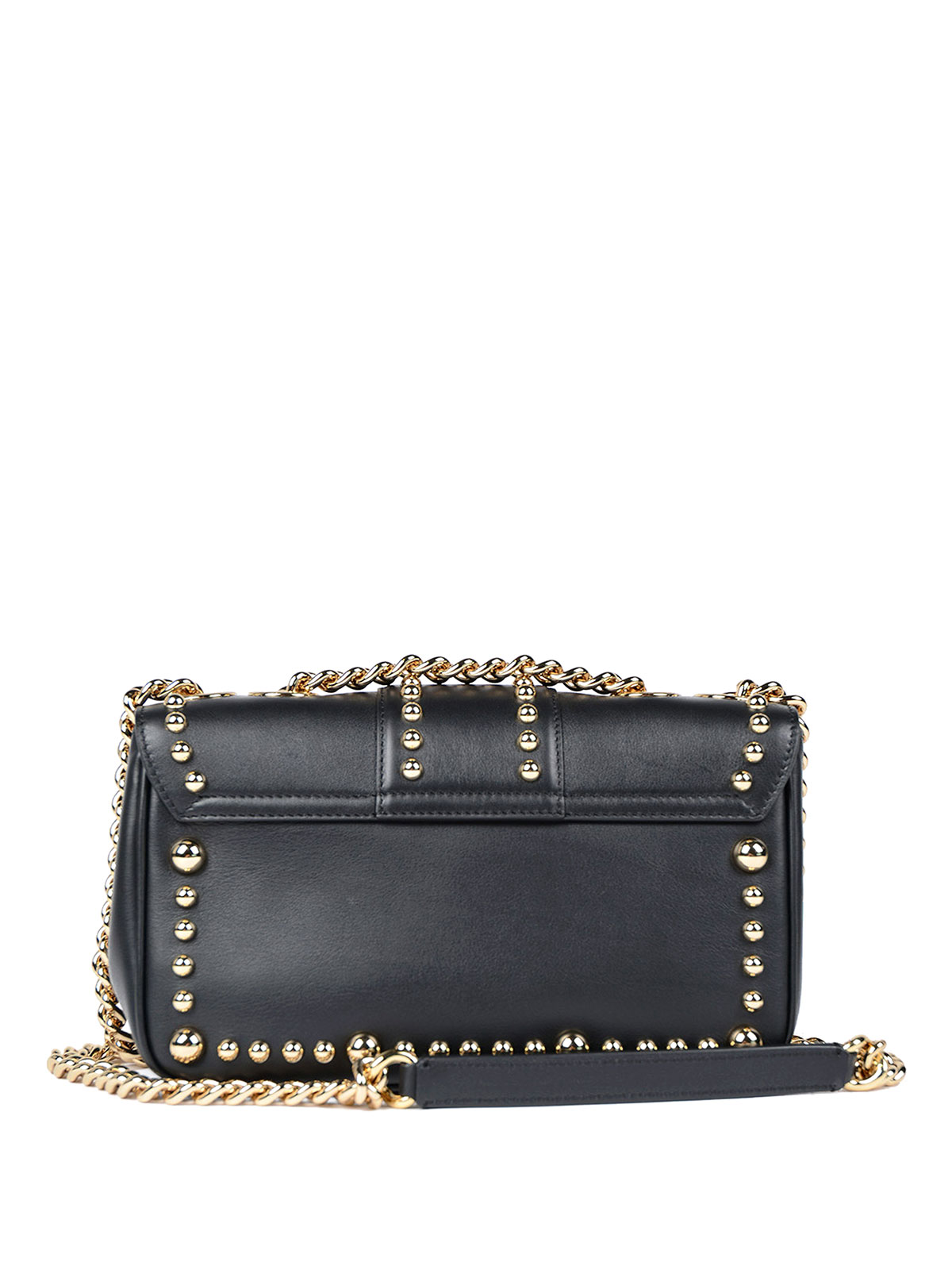 Dolce & Gabbana Studded leather Lucia bag|BB6344AI49080999 Dolce & Gabbana Studded leather Lucia bag|BB6344AI49080999