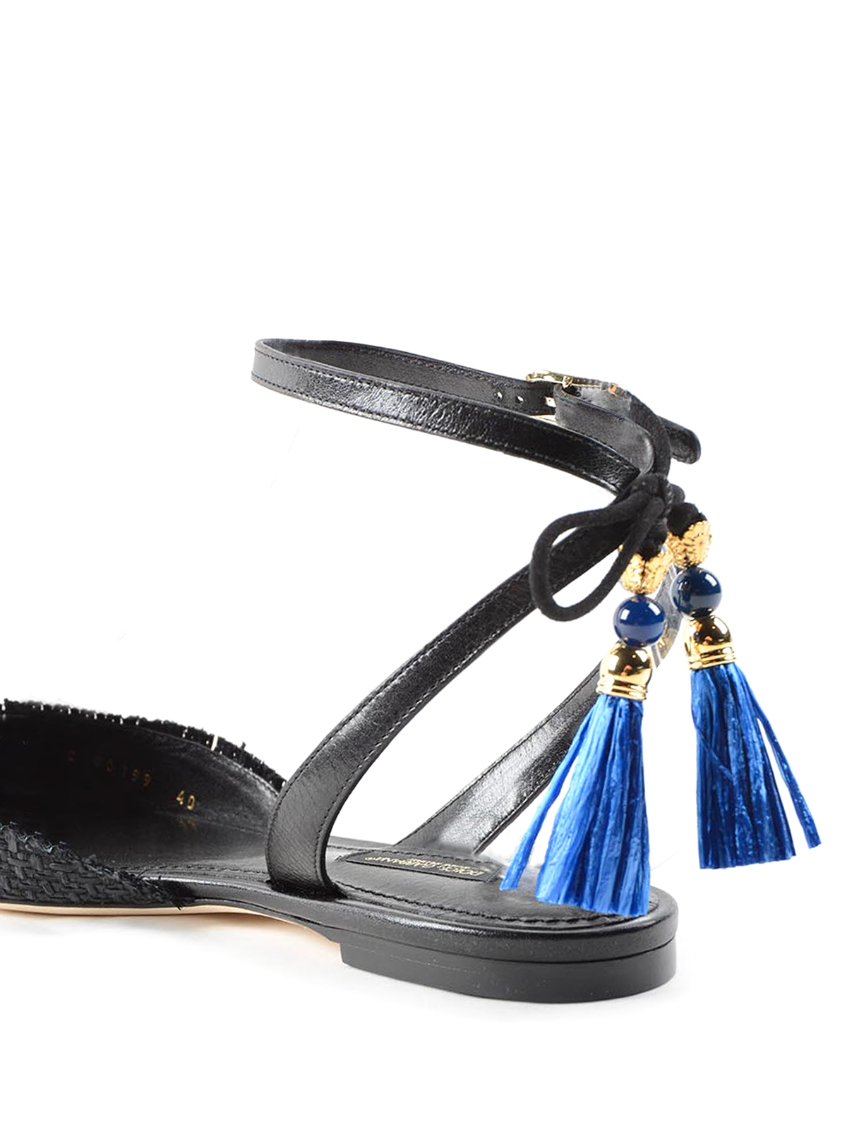 Dolce & Gabana DG Amore 95mm Pearl-embellished Sandals — LSC INC