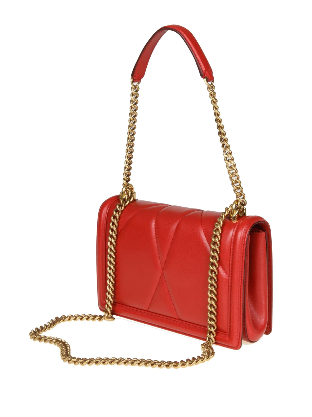 Dolce & Gabbana Devotion Medium Quilted Crossbody Bag