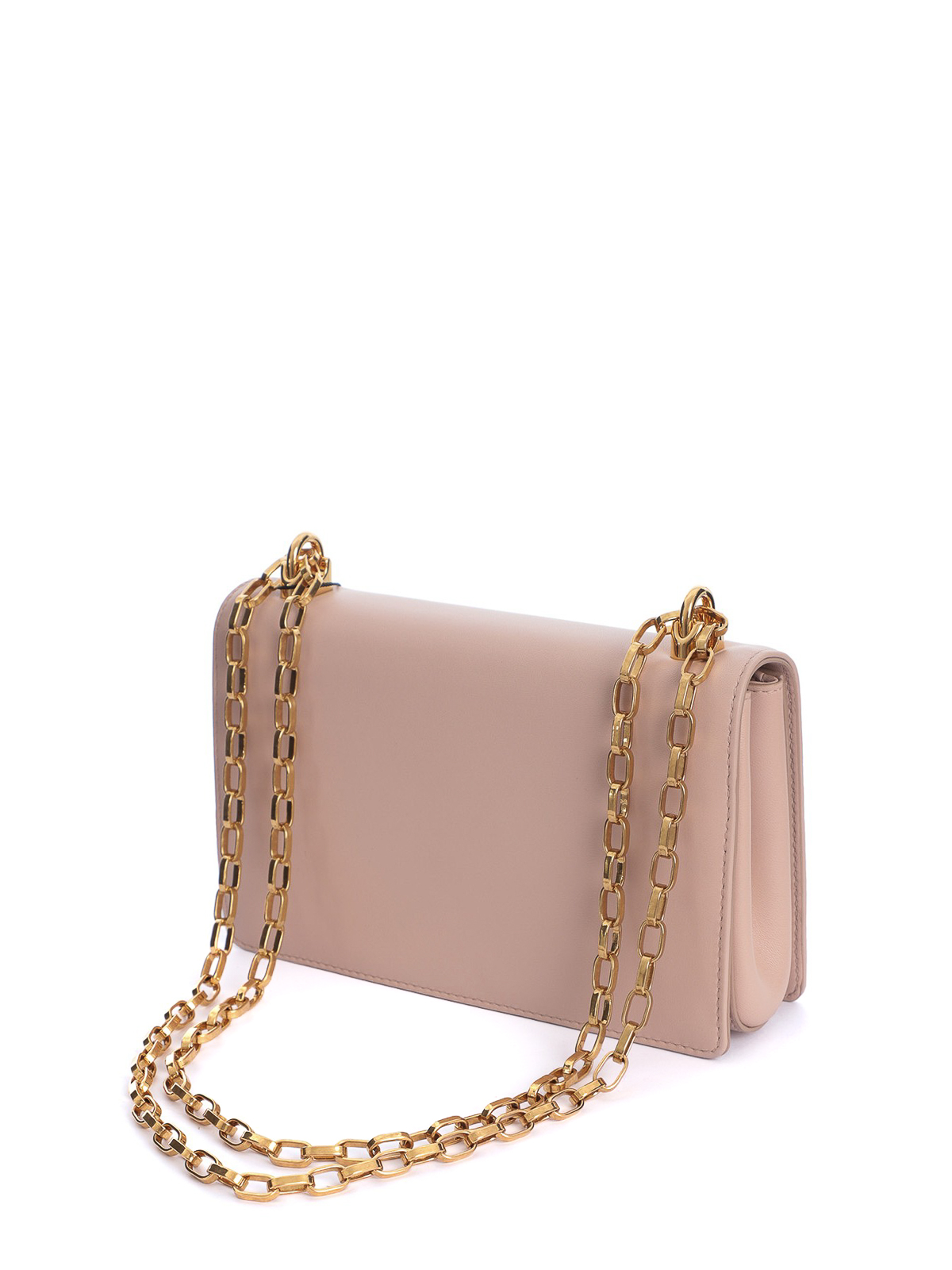 Shop Dolce & Gabbana Dg Girls Light Pink Nappa Shoulder Bag