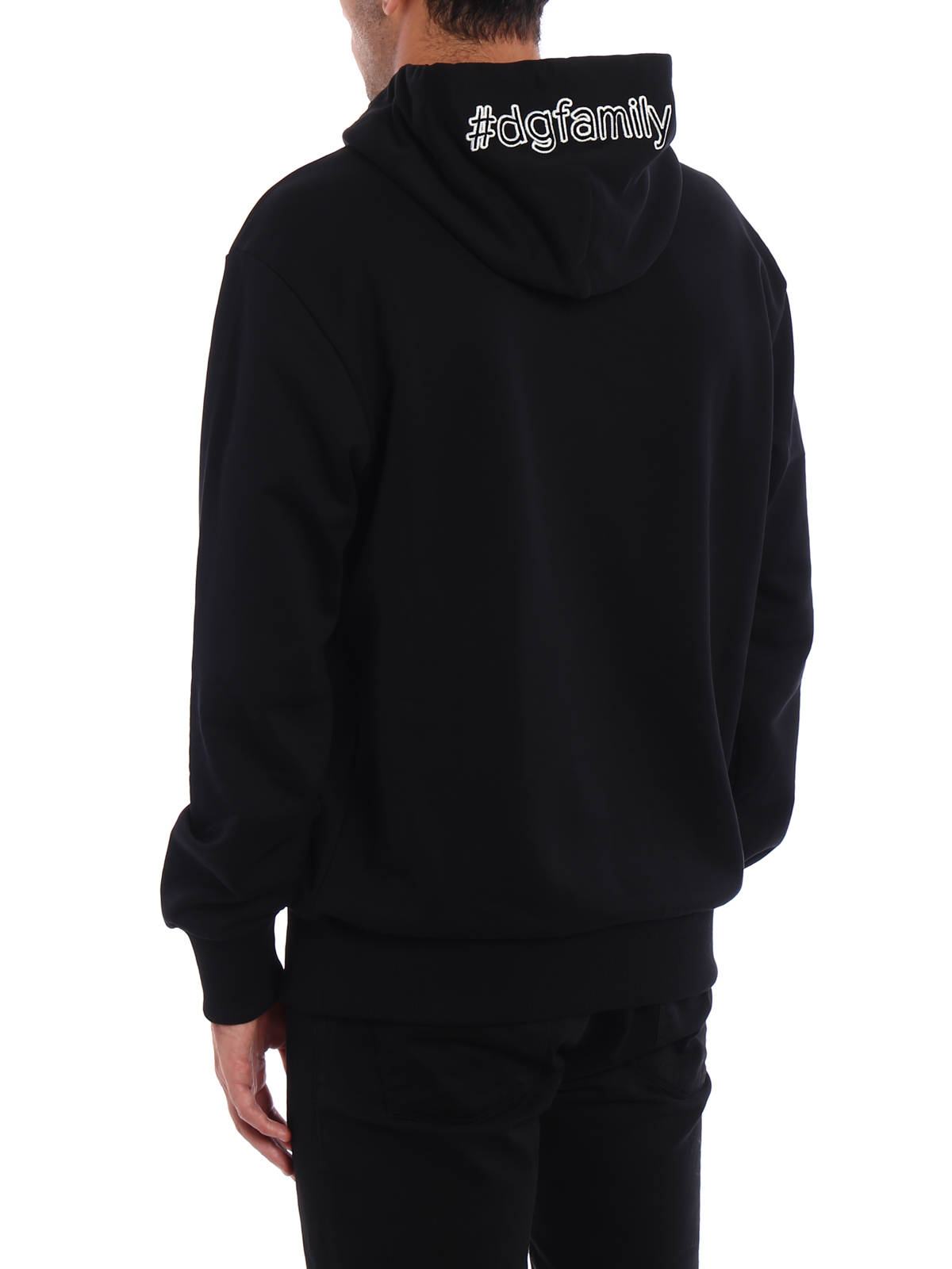 スウェット・トレーナー Dolce & Gabbana Hoodie with embroidery DOLCE & GABBANA Hoodie Sweater DG Logo Crown Embroidery