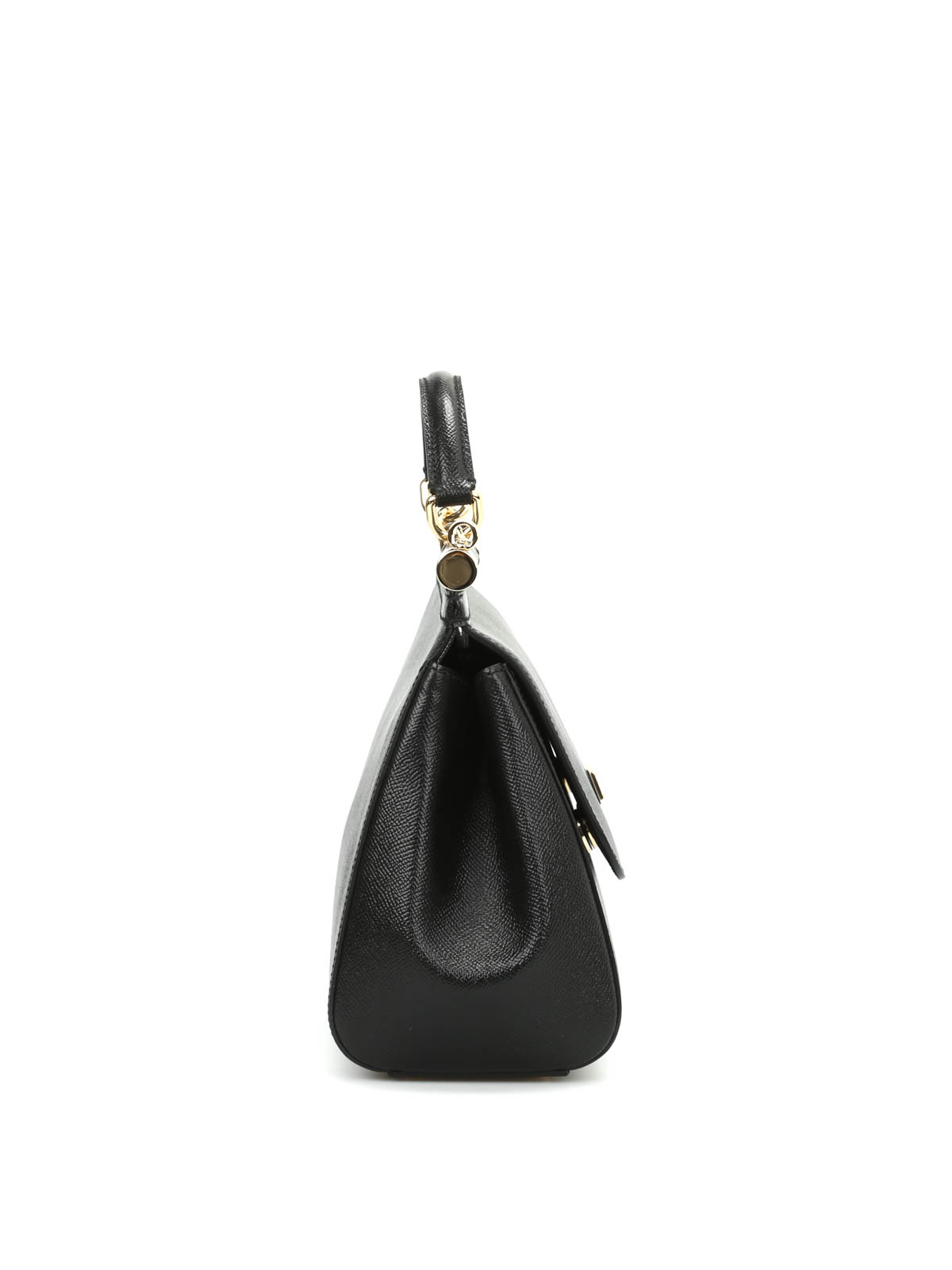 Dolce & Gabbana: Small Sicily Bag - Jet Black