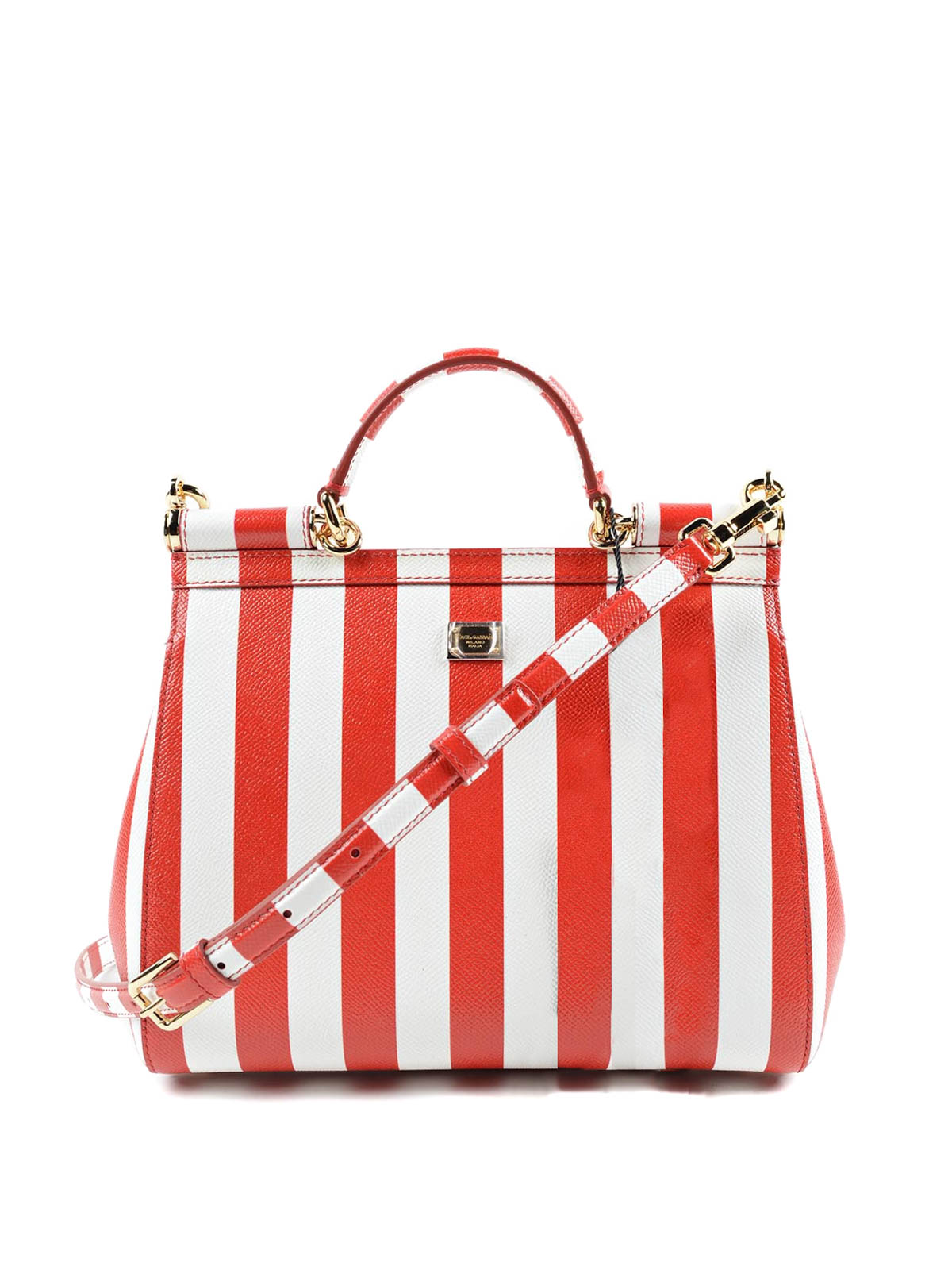 DOLCE&GABBANA Multicolor stripe Handbag Dolce & Gabbana Sicily