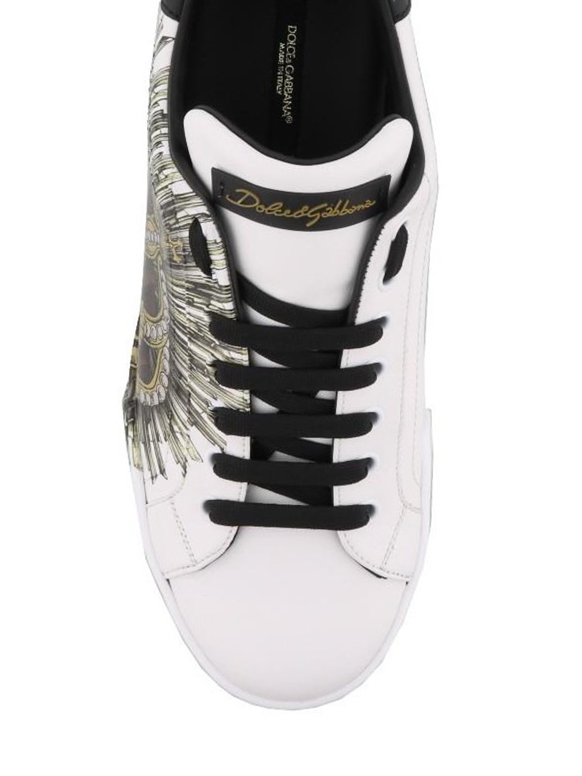 Dolce and gabbana hot sale crown sneakers