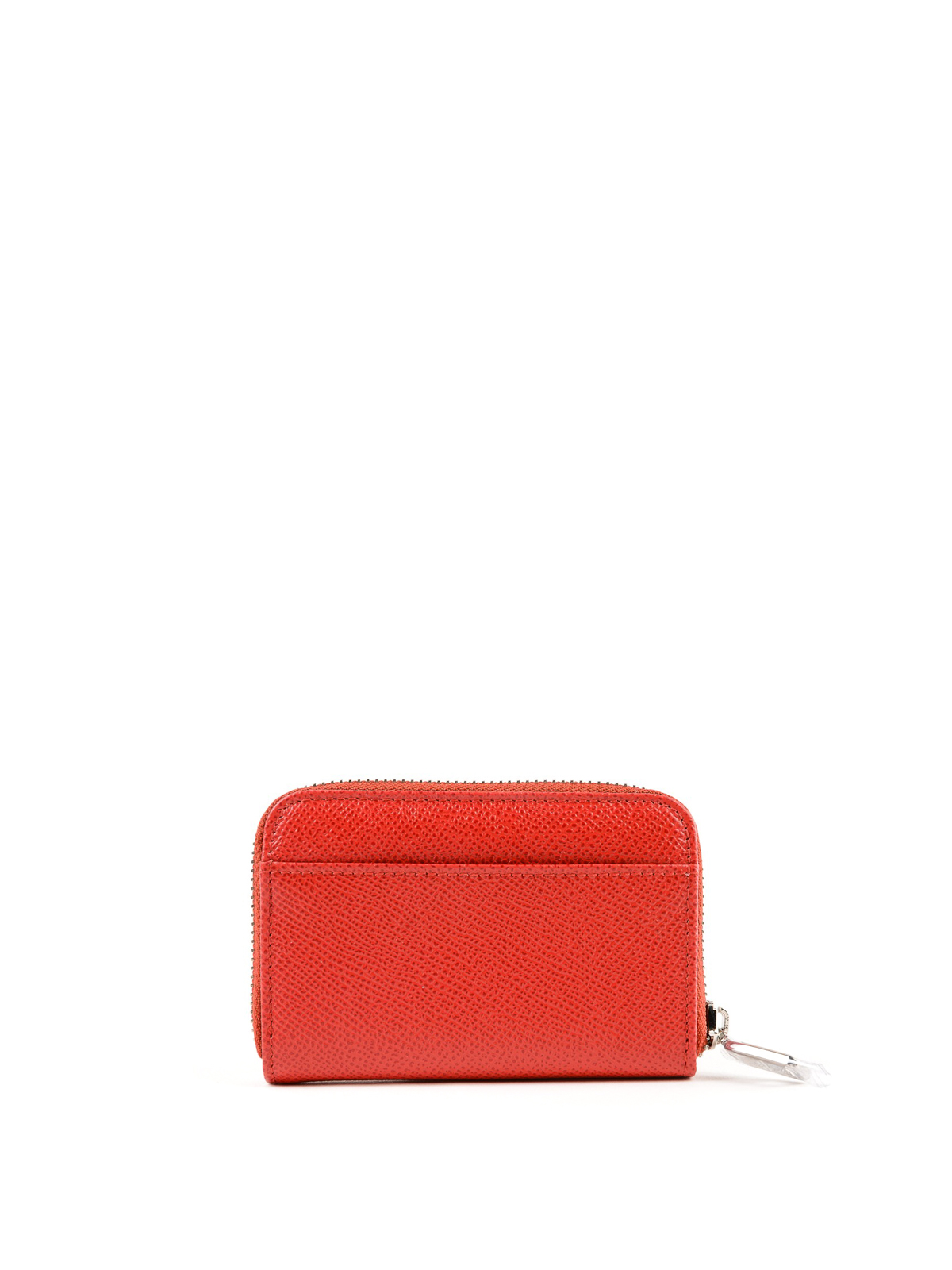 Wallets & purses Dolce & Gabbana - Zip around red small wallet