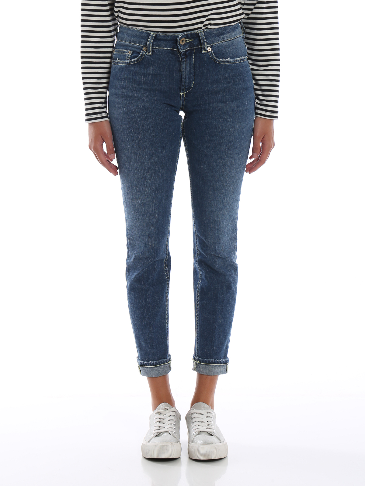 løbetur tang Hurtig Skinny jeans Dondup - Monroe skinny fit low waist jeans - P692DS0199T68G800