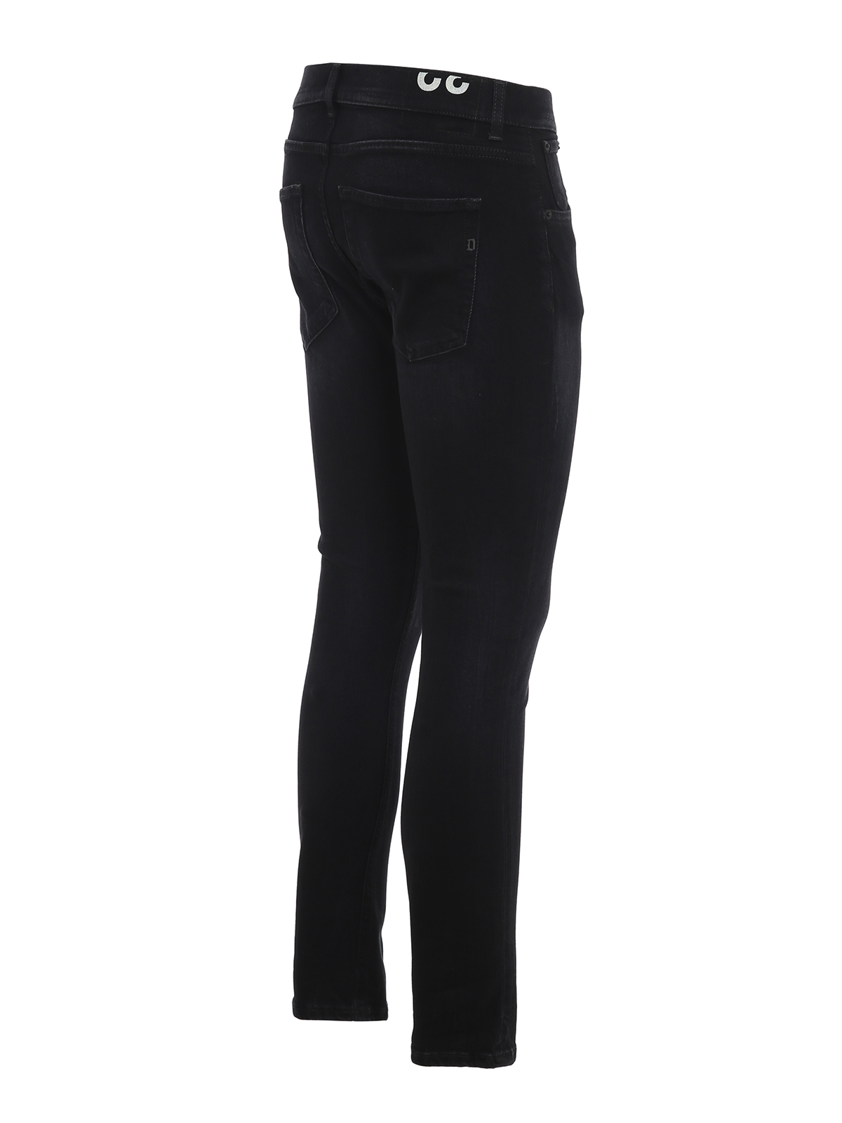 デニム・ジーパン DONDUP Woman Jeans Black DP449DSE315DA27 999 Dondup Ziggie jeans - Black - Men | UP524DSE249UAN9999