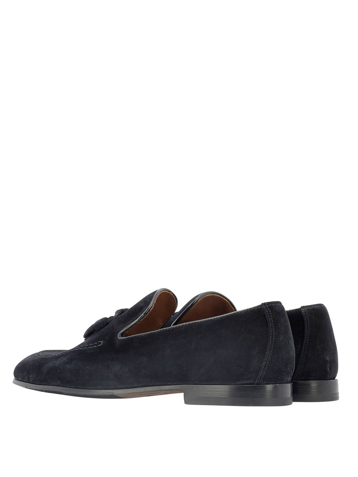Shop Doucal's Matisse Loafers In Azul