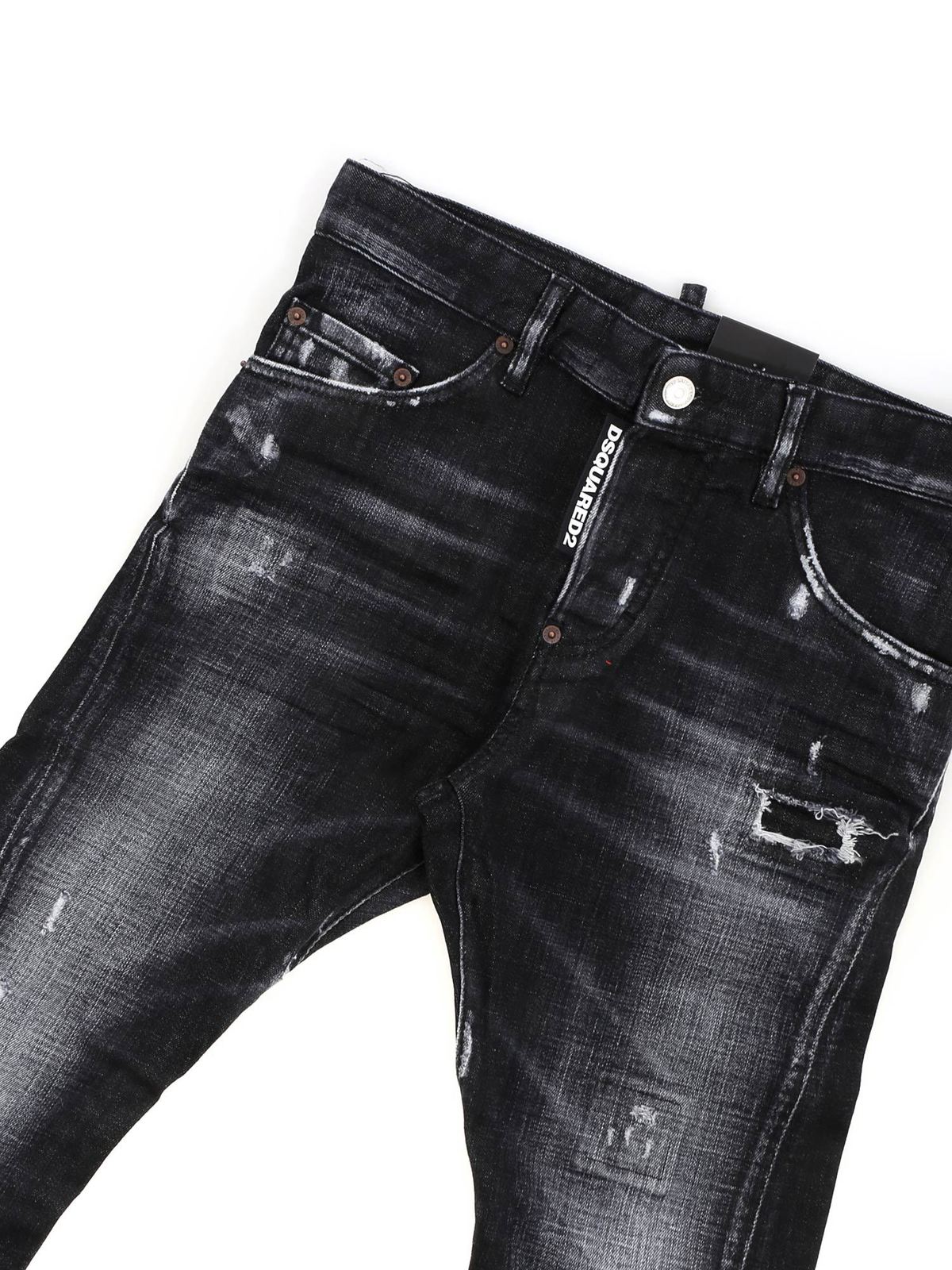 Ren ubehageligt Mainstream Jeans Dsquared2 - Black Twist jeans - DQ02VDD00VKDQ02