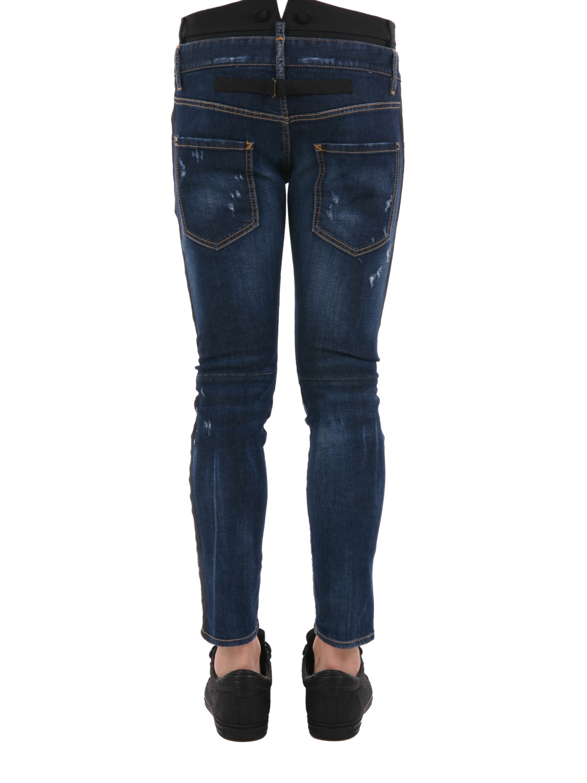 Jeans rectos crop