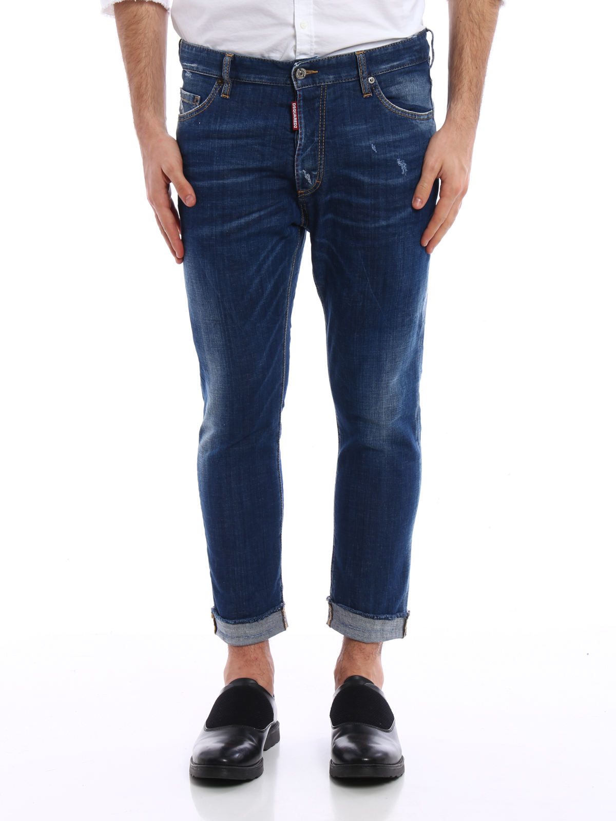 Dsquared2 Glam Head jeans - Dark Wash - Men|S71LB0238S30342470