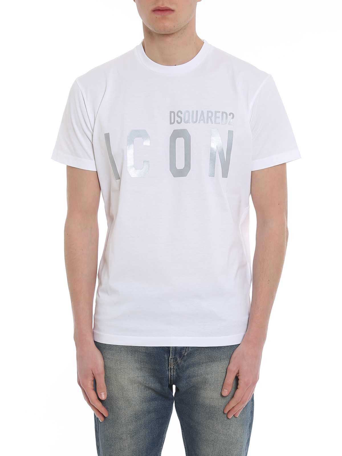 Dsquared2 Tシャツ - Icon - ホワイト|S79GC0019S23009988