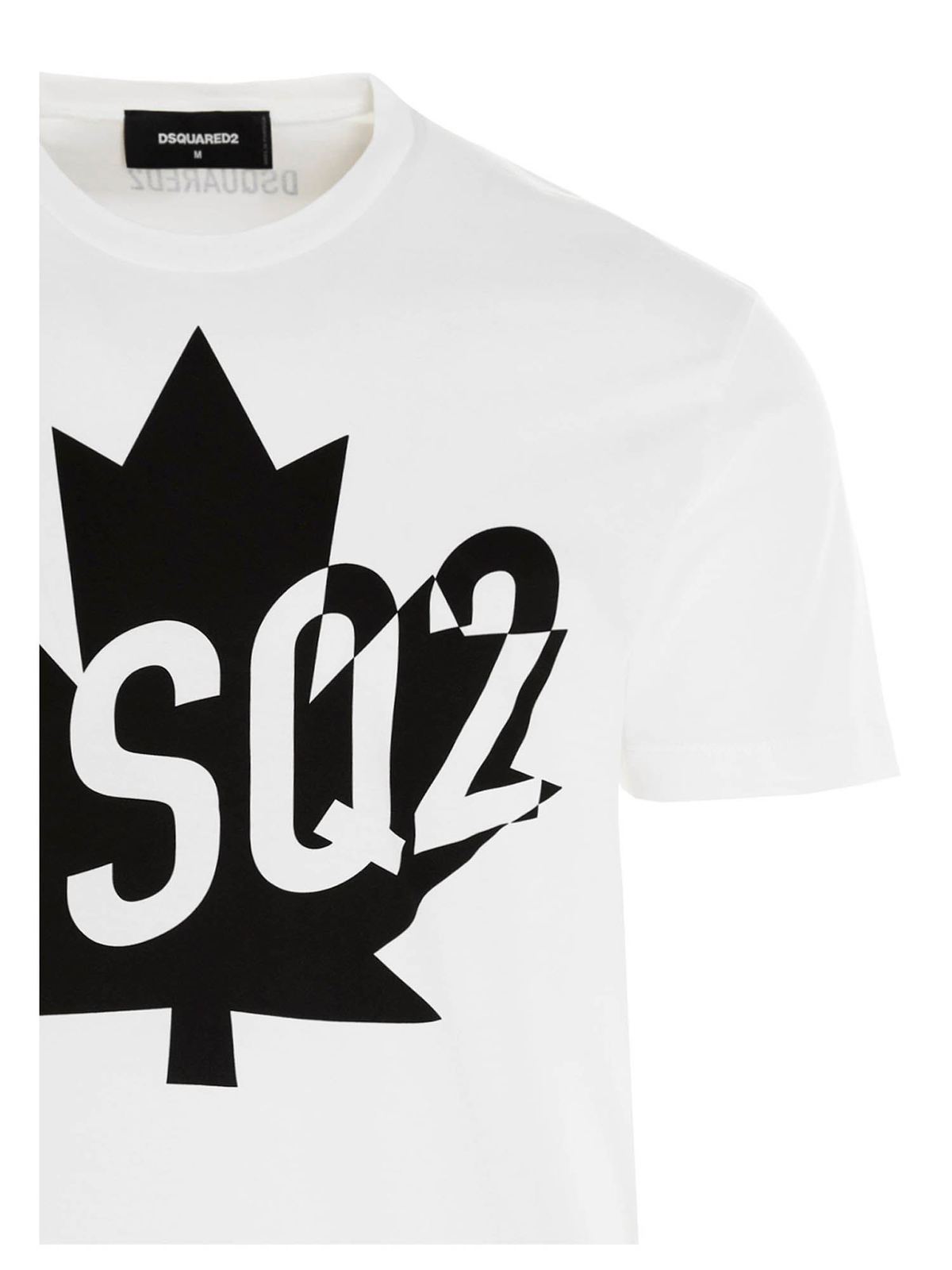 Dsquared2 Tシャツ - 白 - ホワイト|S74GD0786S22844100