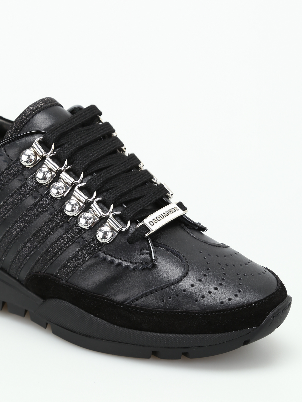 Dsquared2 - 251 black leather sneakers W17K2010652124