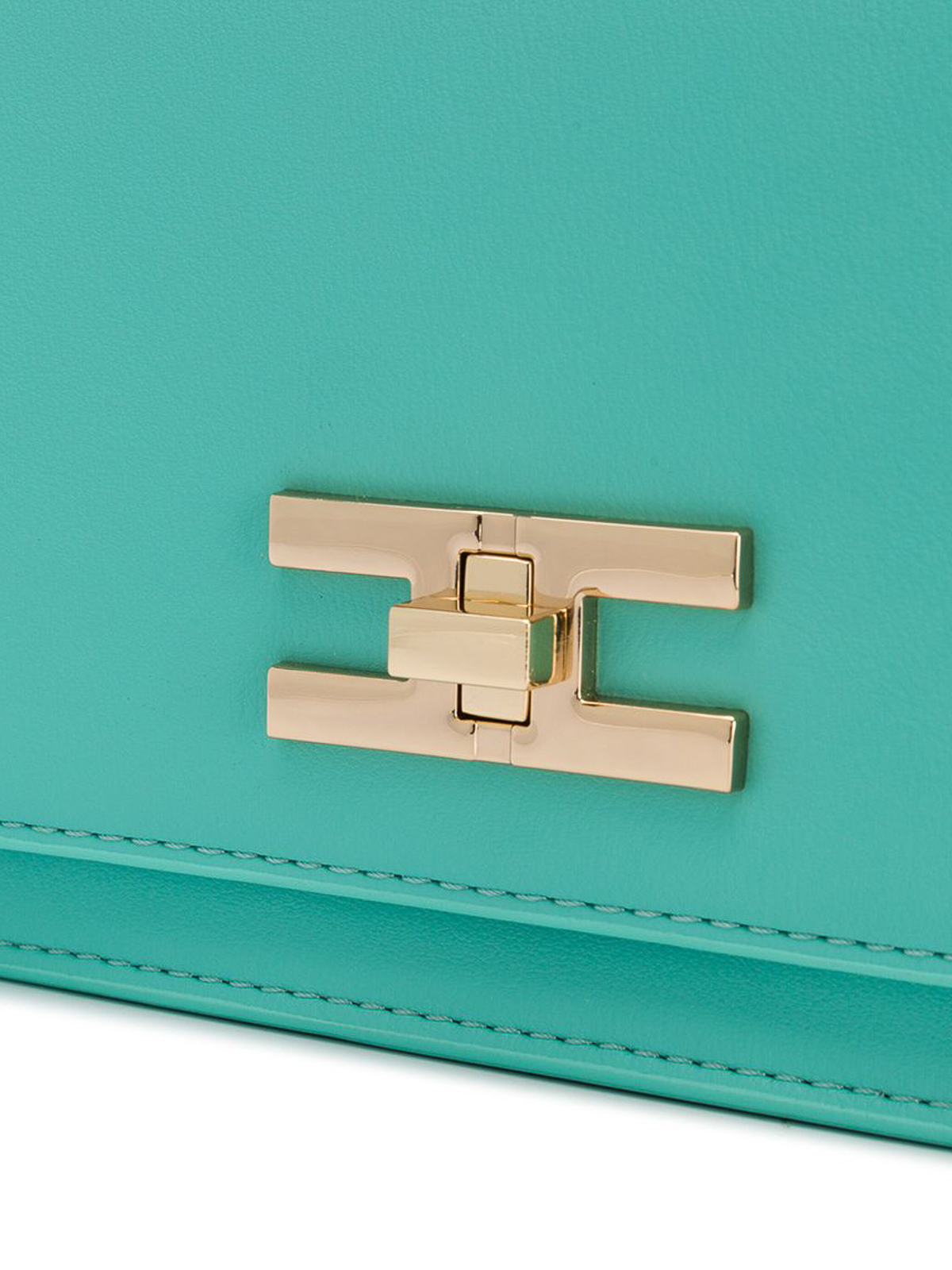 Elisabetta Franchi Gold-tone logo cross body bag BS34A01E2Y04