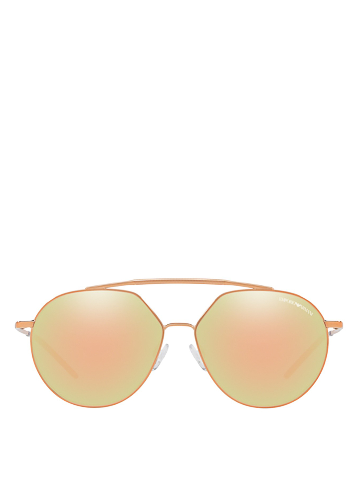 Emporio Armani Mirror lens double bridge metal