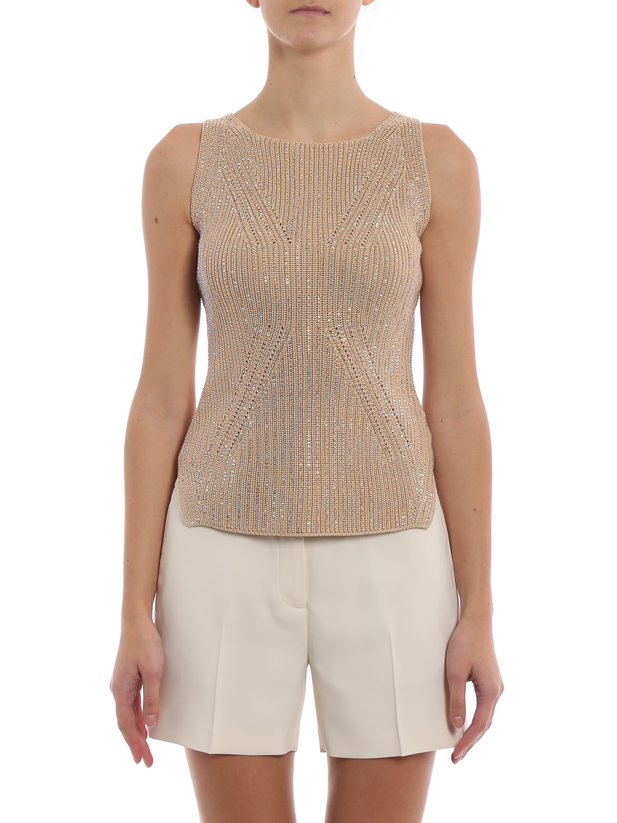 Tops & Tank tops Ermanno Scervino - Crystal embellished stretch