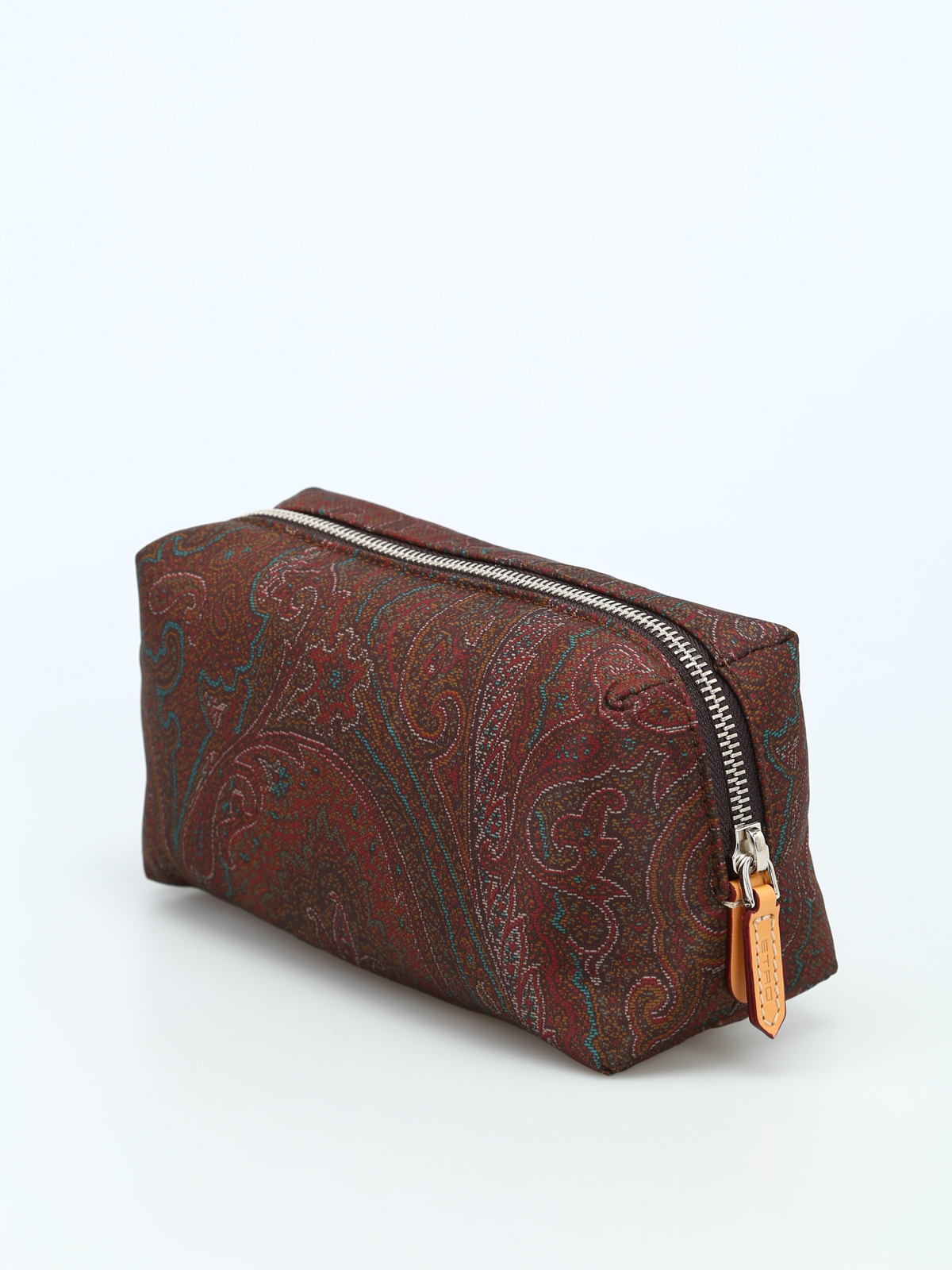 Custodie e cover Etro - Piccolo beauty case in nylon stampa Paisley -  103898117600