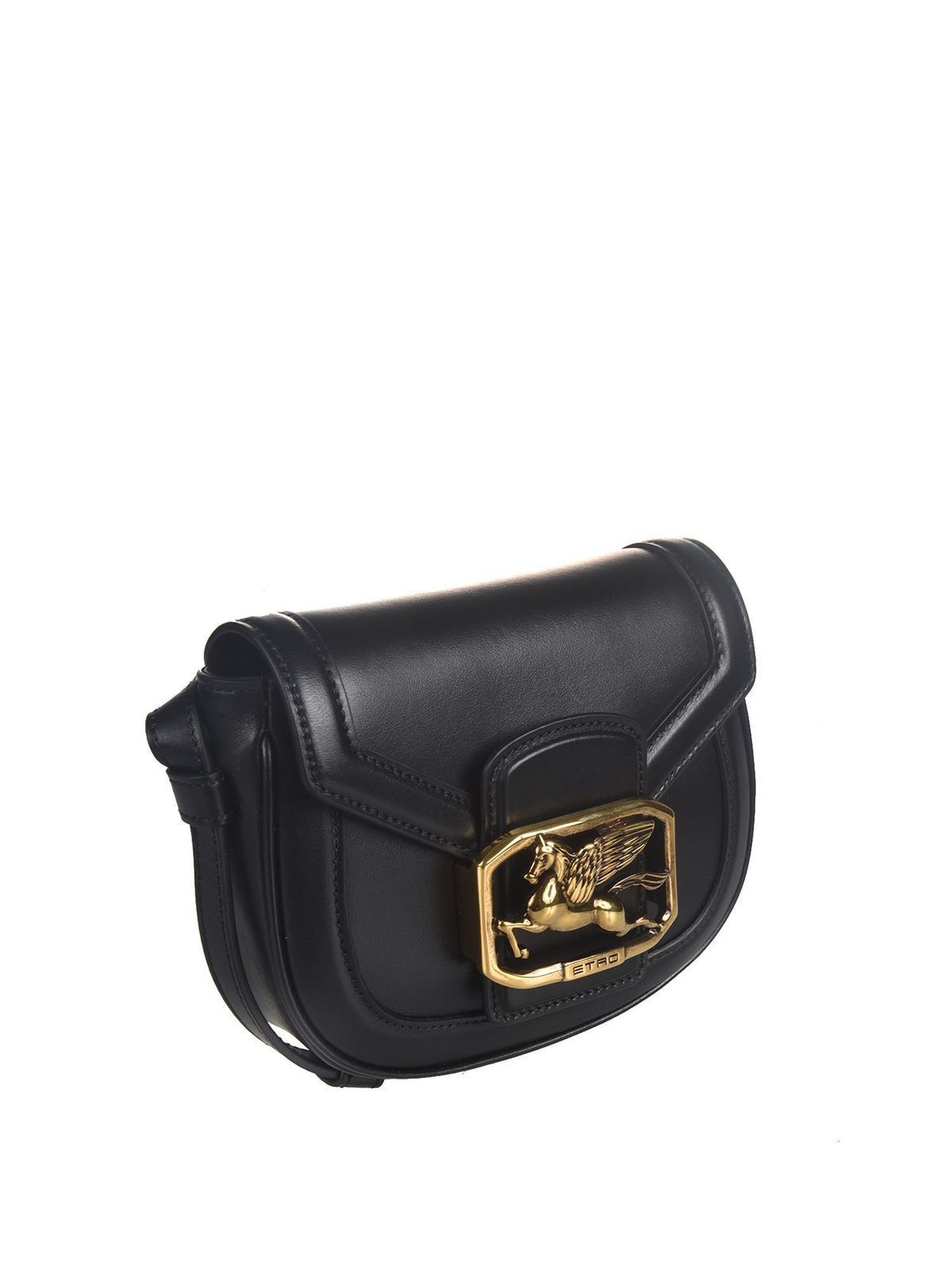 Etro Pegaso logo bag in black - Black - Women | 1I43921601