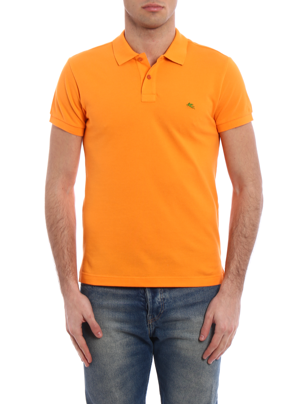 Etro Men's Logo-Embroidered Polo Shirt