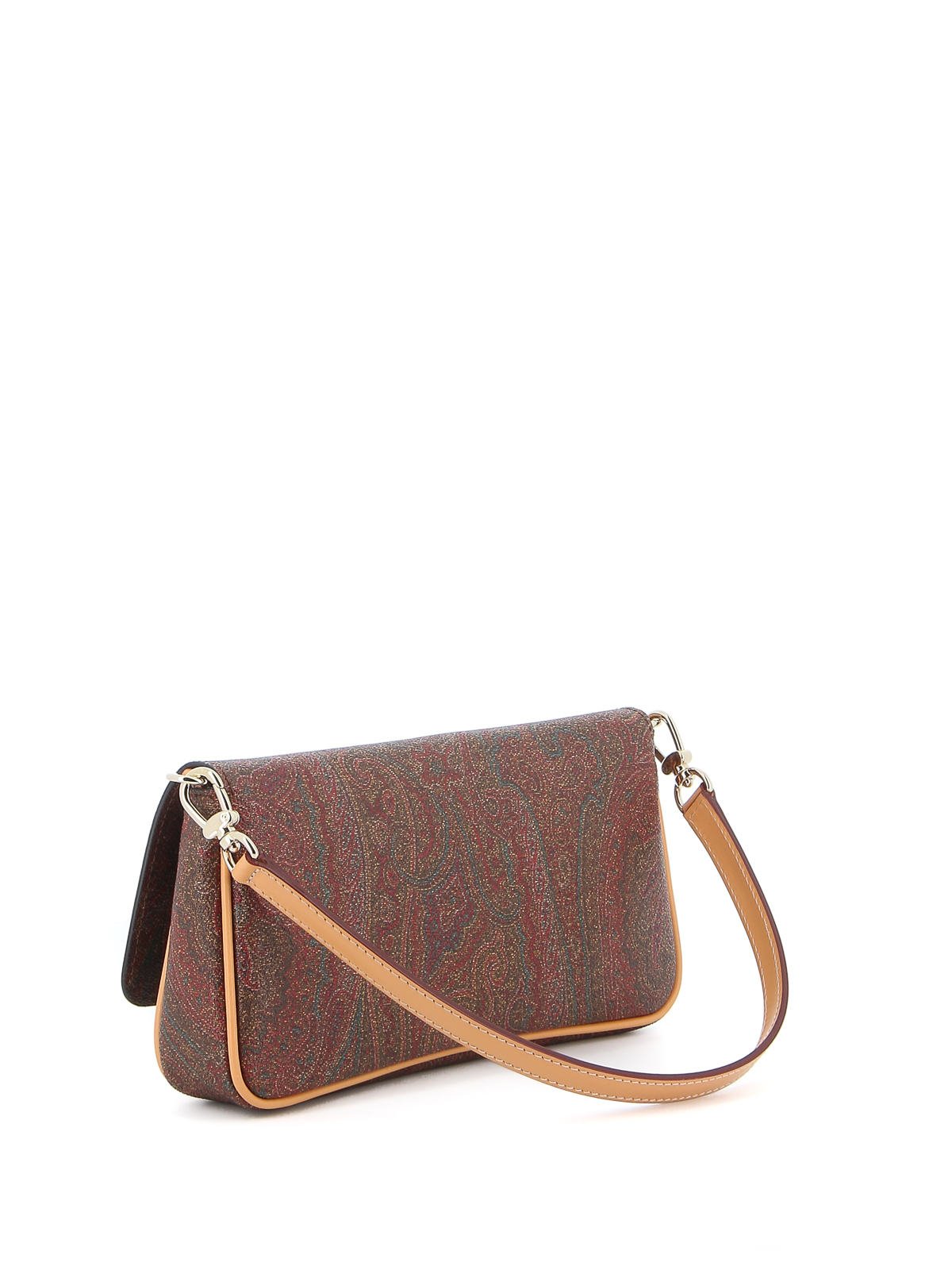 ETRO paisley-print shoulder bag, Brown