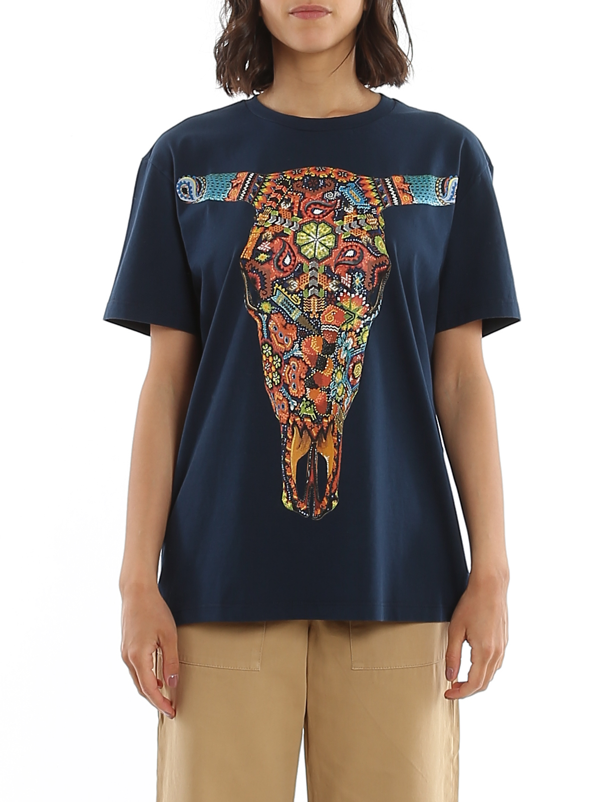 Tシャツ Etro - Tシャツ - ブルー - 1Y0209254201 | THEBS