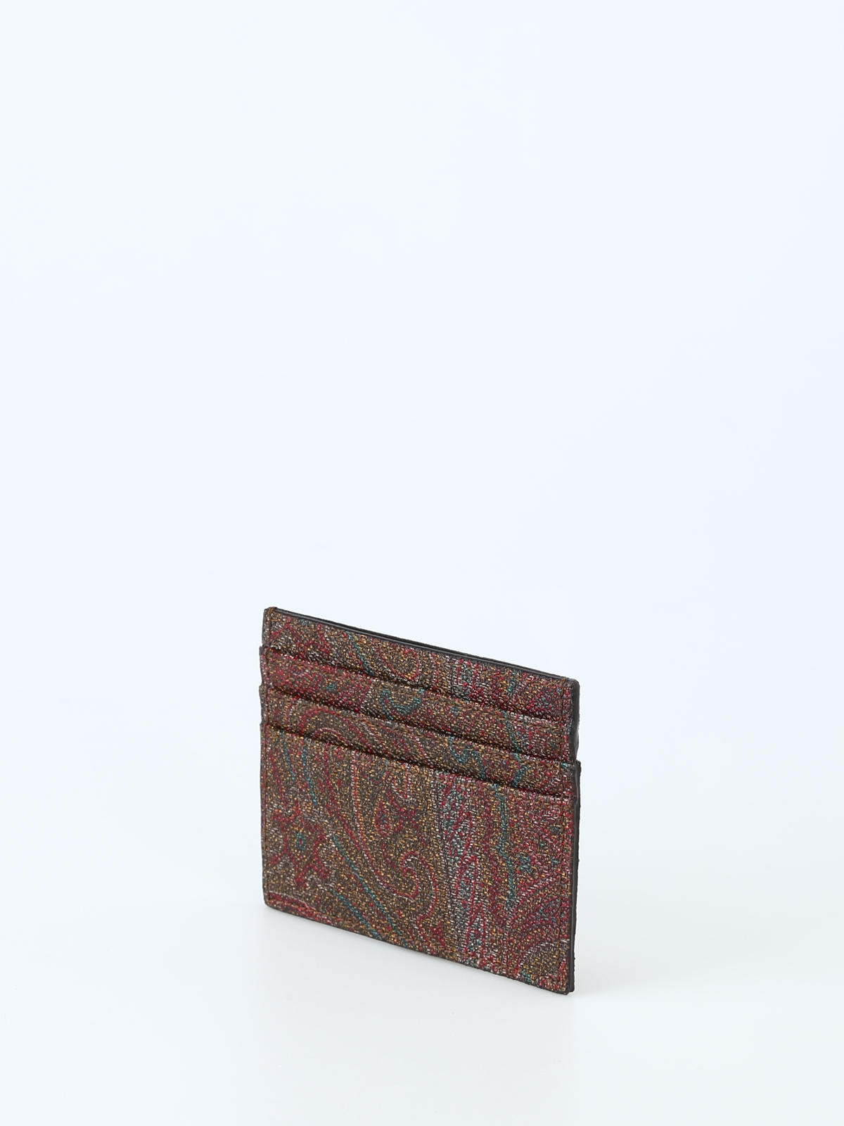 Card holder - Brown fabric card holder