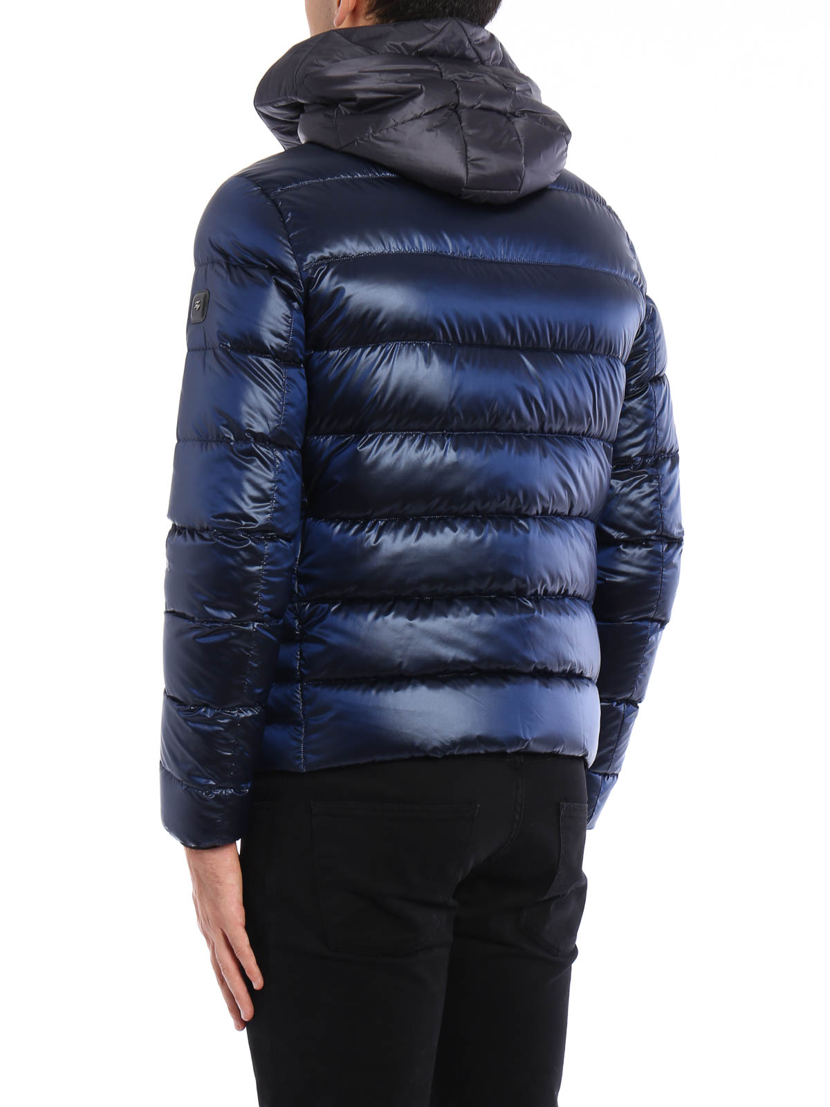 Fay Double front padded hooded jacket - Men | NAM32330720NGSU801