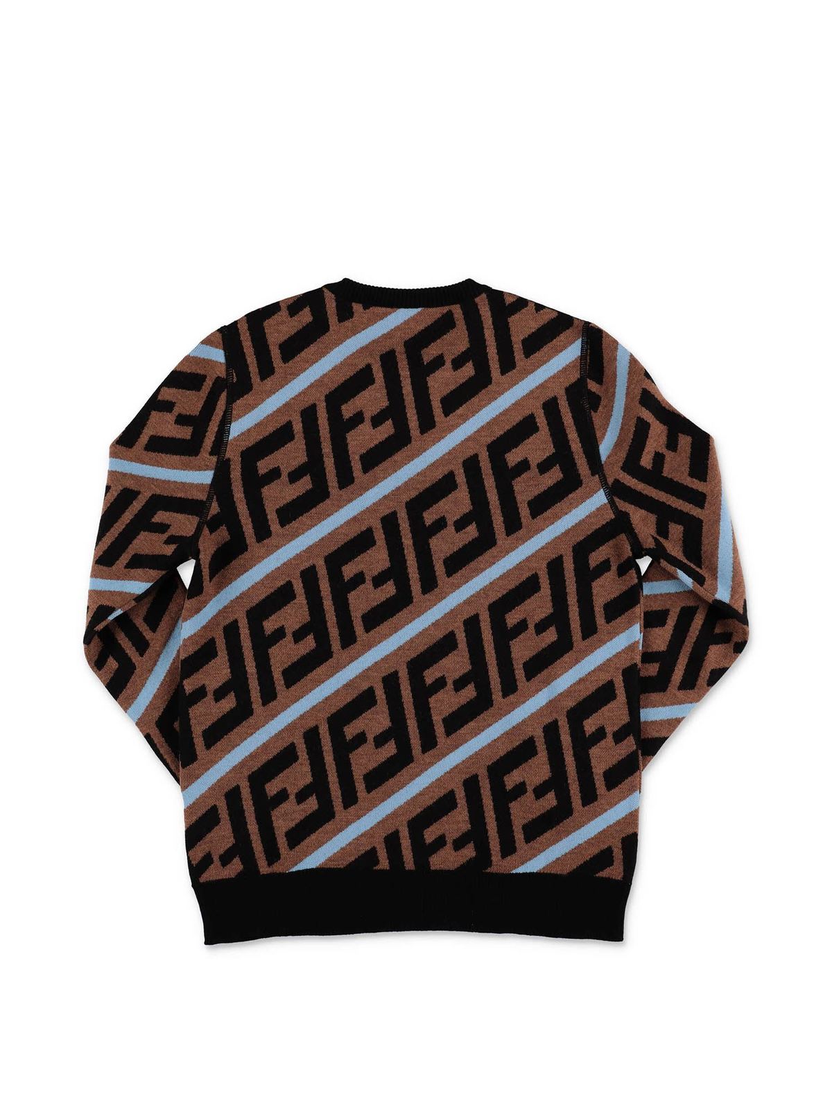 Fendi Jr ニット - ブラウン - ブラウン|JMG066A8L7F17TR